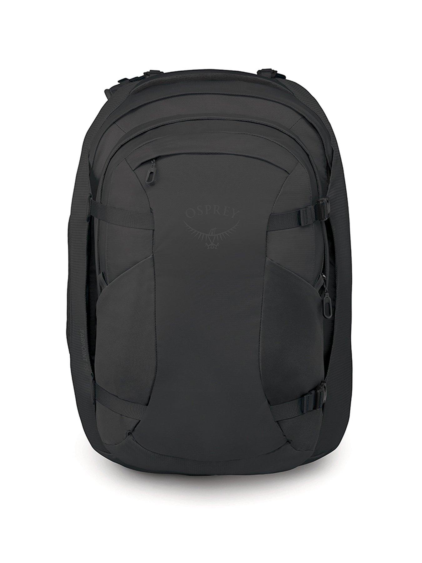 Osprey Mens Fairpoint 55 Travel Pack Backpack - Black