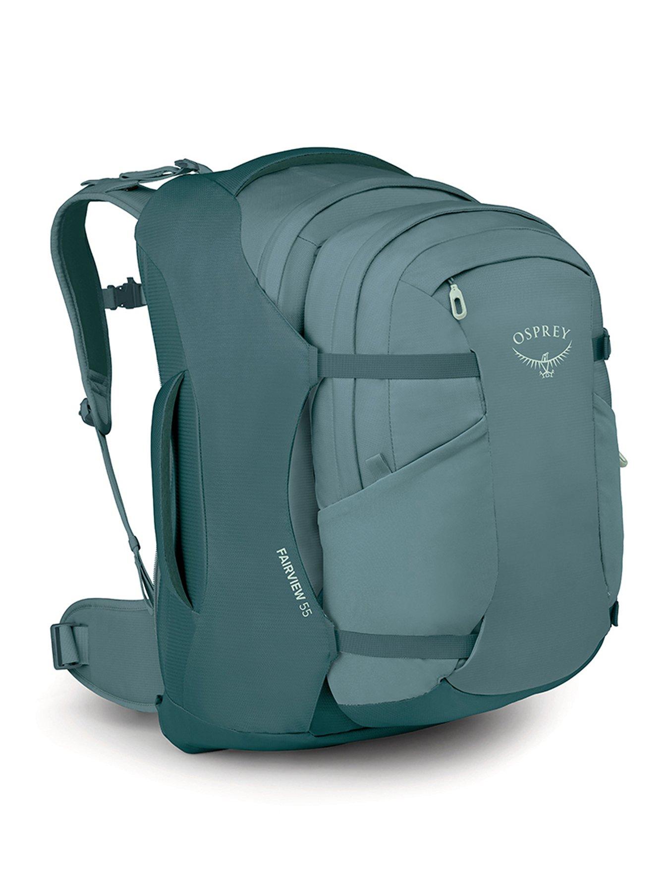 Image 1 of 4 of Osprey Womens Fairview 55L Travel Pack - Green