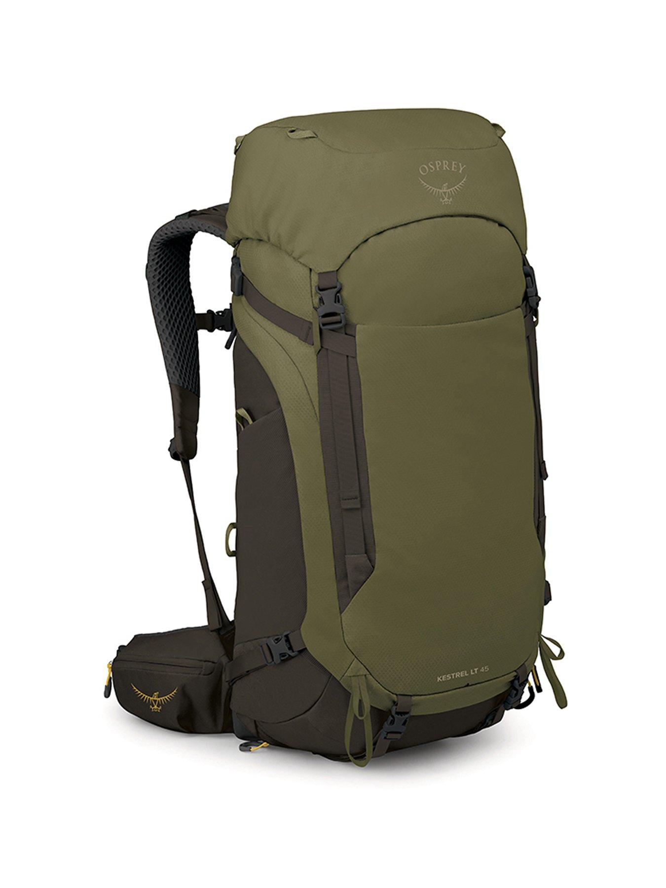 Image 1 of 5 of Osprey Mens Kestrel LT 45L Backpack - Green