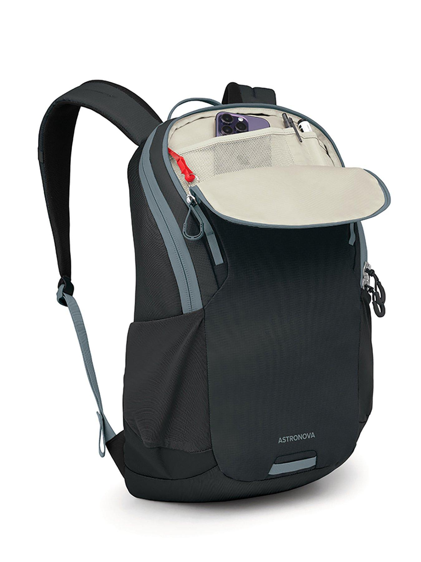 Image 2 of 3 of Osprey Astronova Black- New Grey Backpack