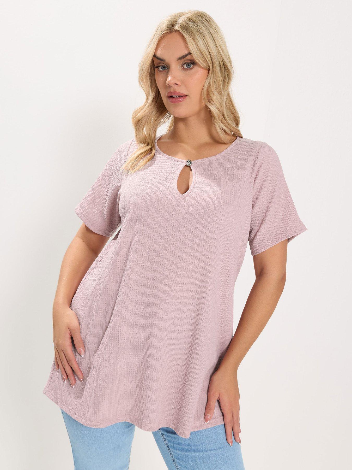 Image 1 of 5 of Yours Curve Formal Button Top