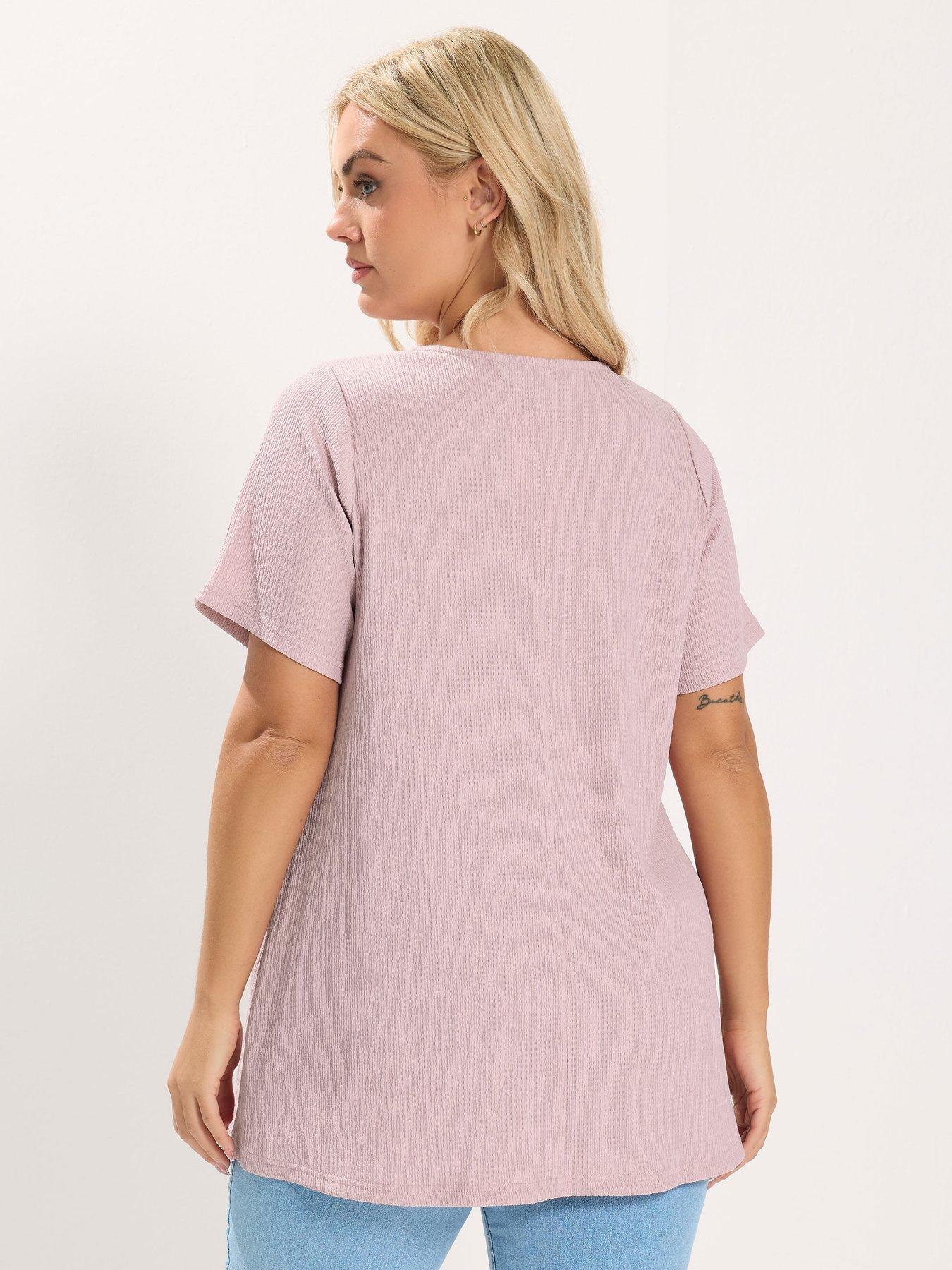 Image 2 of 5 of Yours Curve Formal Button Top