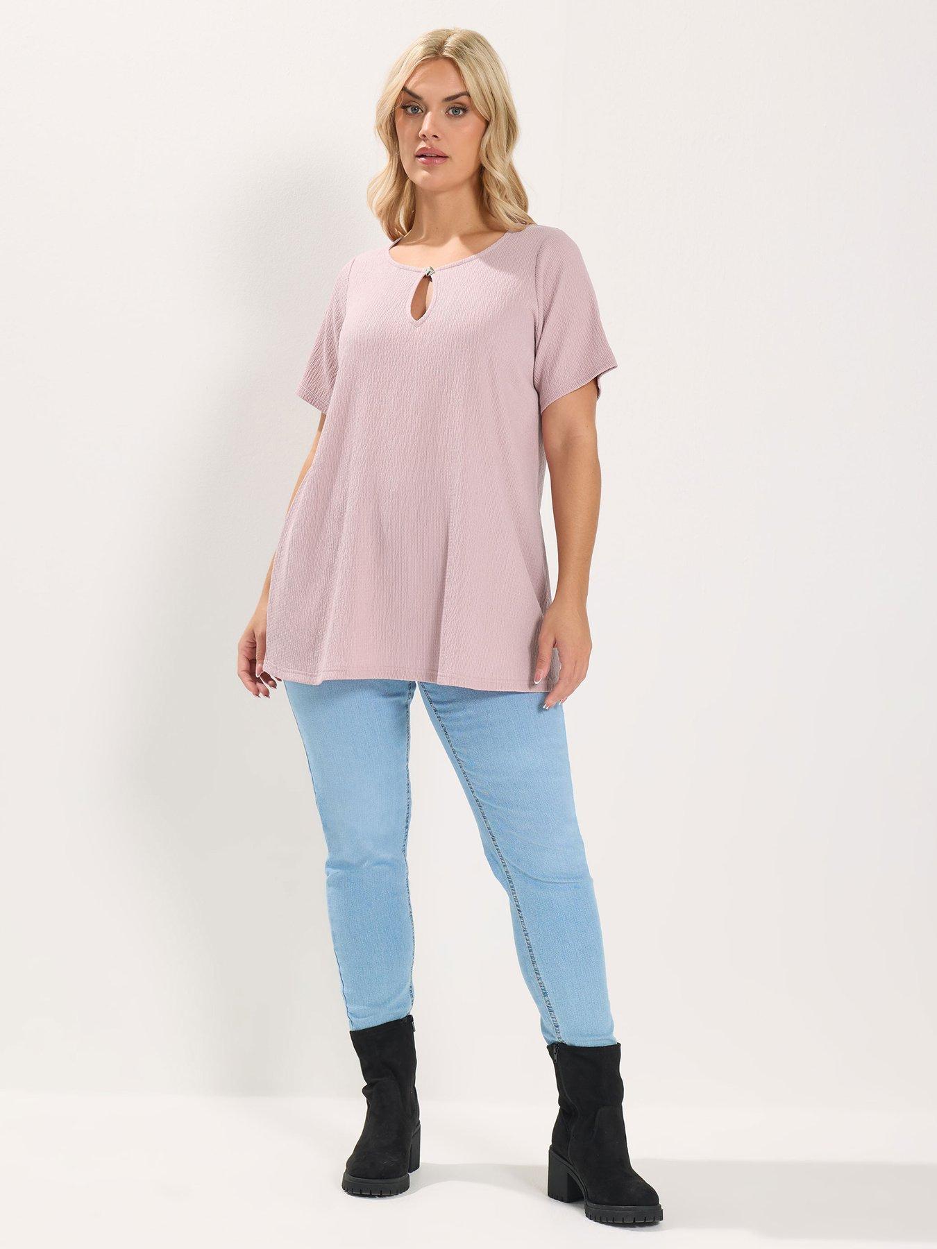 Image 3 of 5 of Yours Curve Formal Button Top