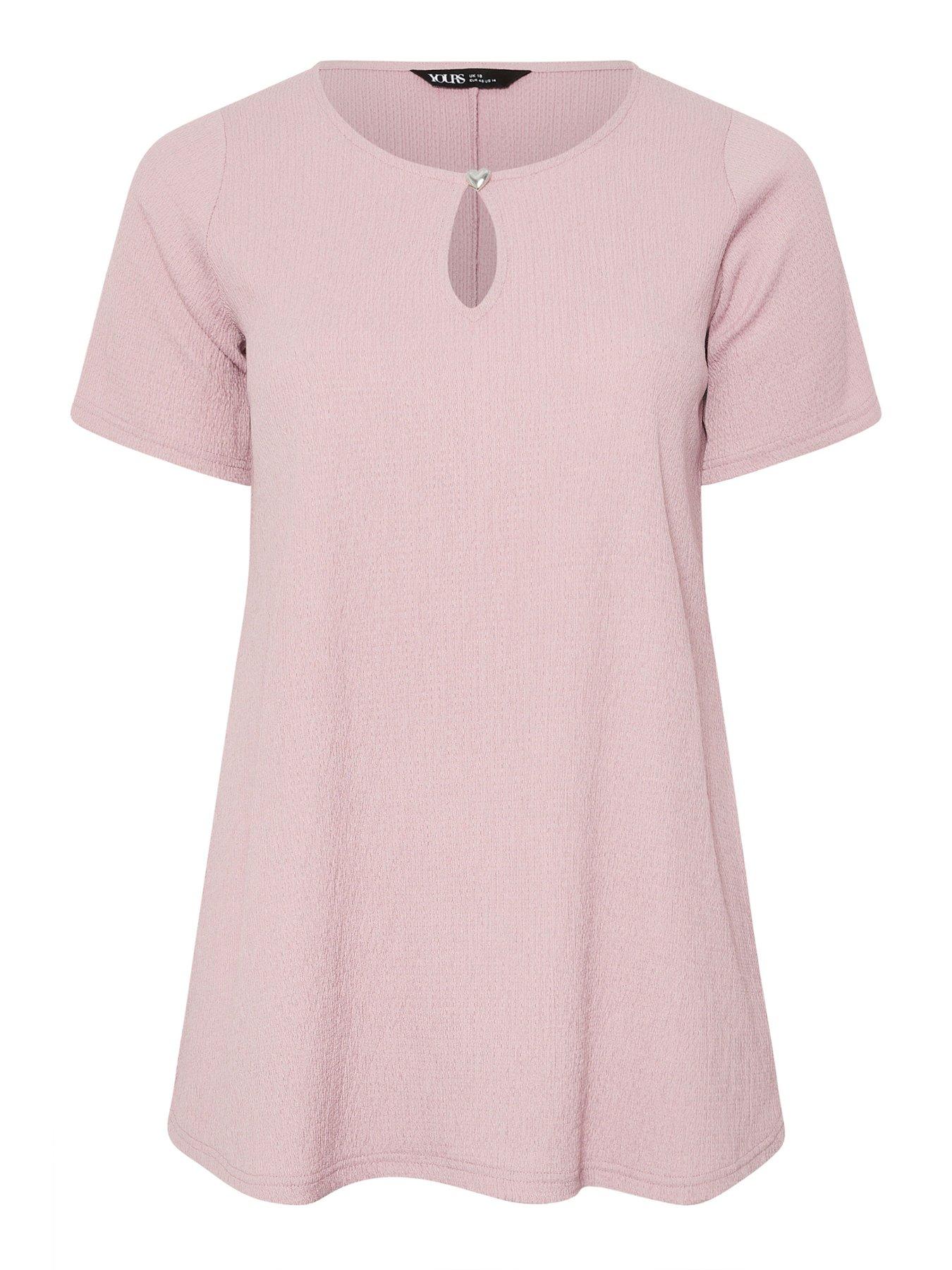 Image 5 of 5 of Yours Curve Formal Button Top