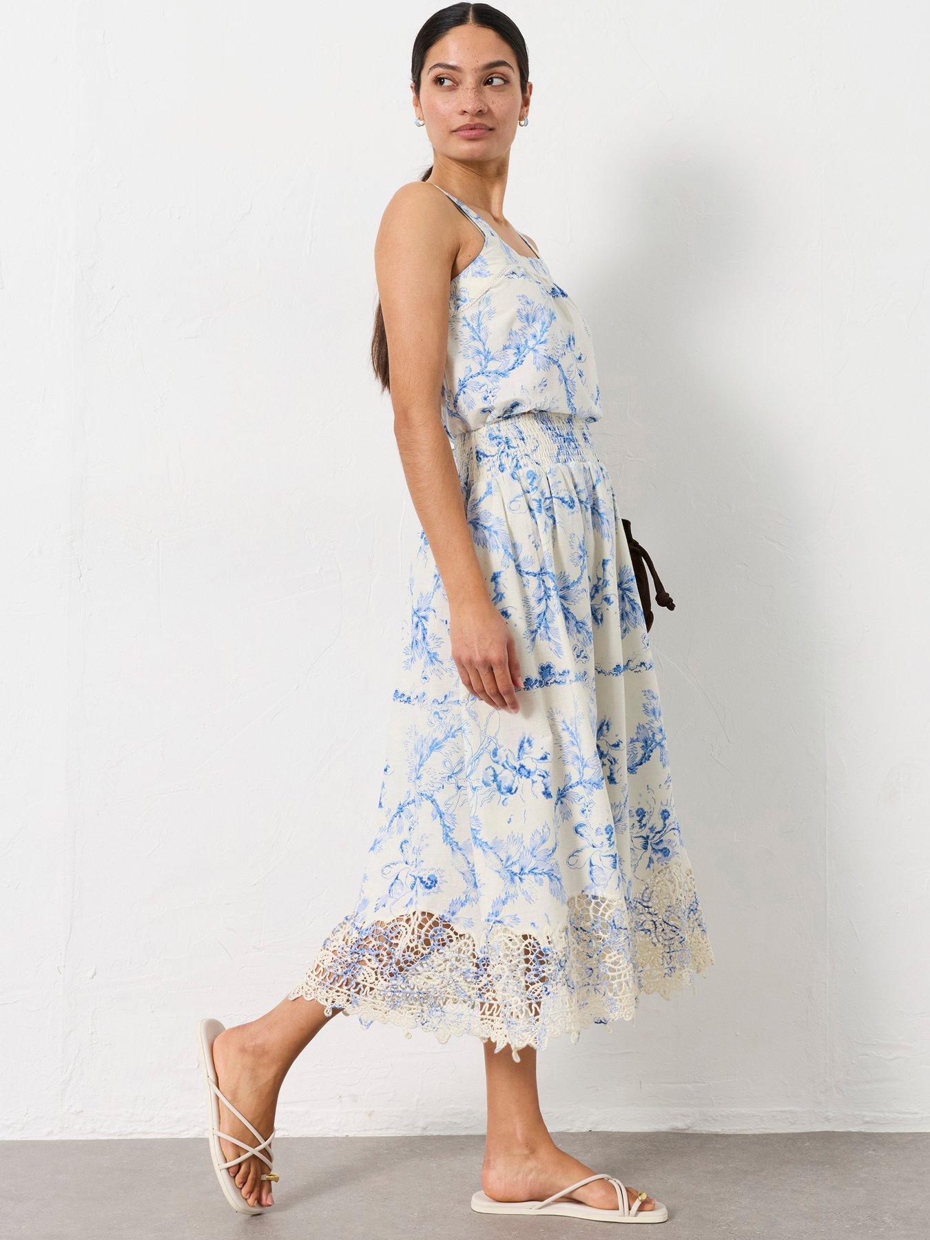 FatFace June Bloom Midi - Ivory