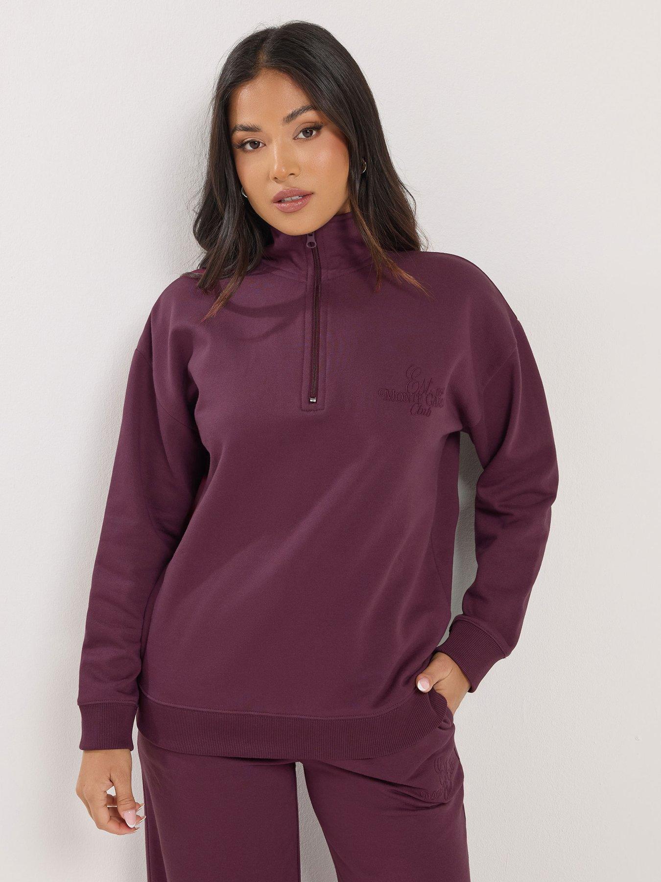 Image 4 of 6 of PixieGirl Petite 'Monte Carlo' Zip Sweatshirt