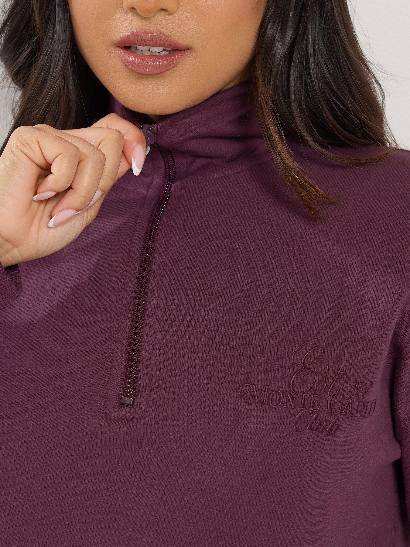 Image 5 of 6 of PixieGirl Petite 'Monte Carlo' Zip Sweatshirt