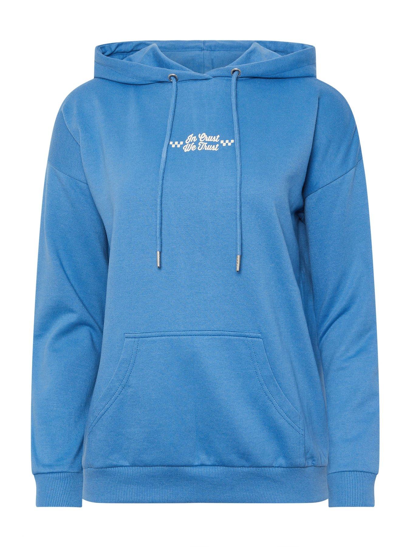 Image 5 of 6 of PixieGirl Petite Crust Pizza Hoodie - Blue