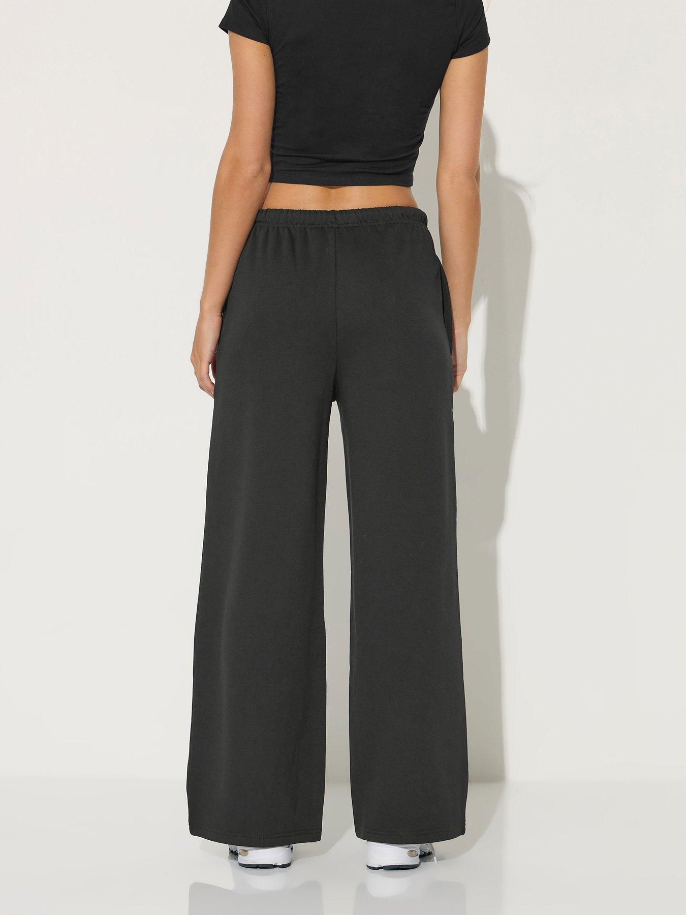 stillFront image of pixiegirl-petite-thin-waistband-wide-leg-jogger