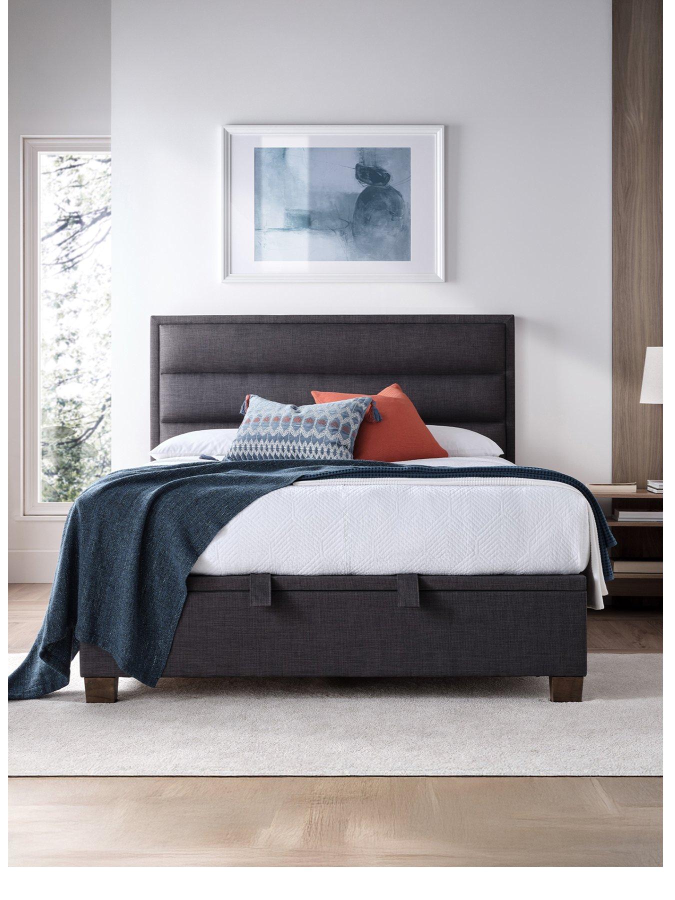 Image 2 of 5 of The Very Collection Sigrid Double With Ottoman Storage