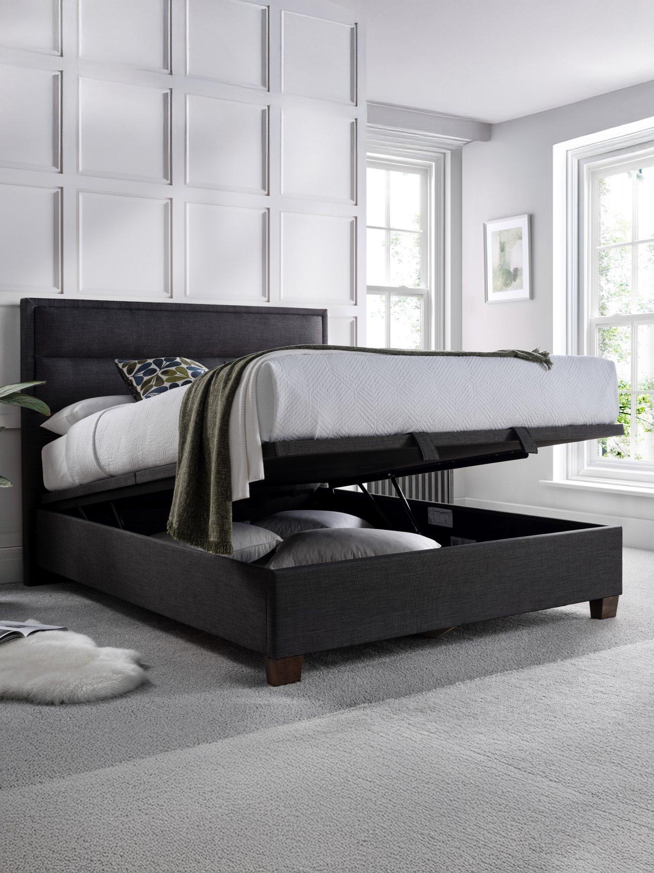 Image 4 of 5 of The Very Collection Sigrid Double With Ottoman Storage