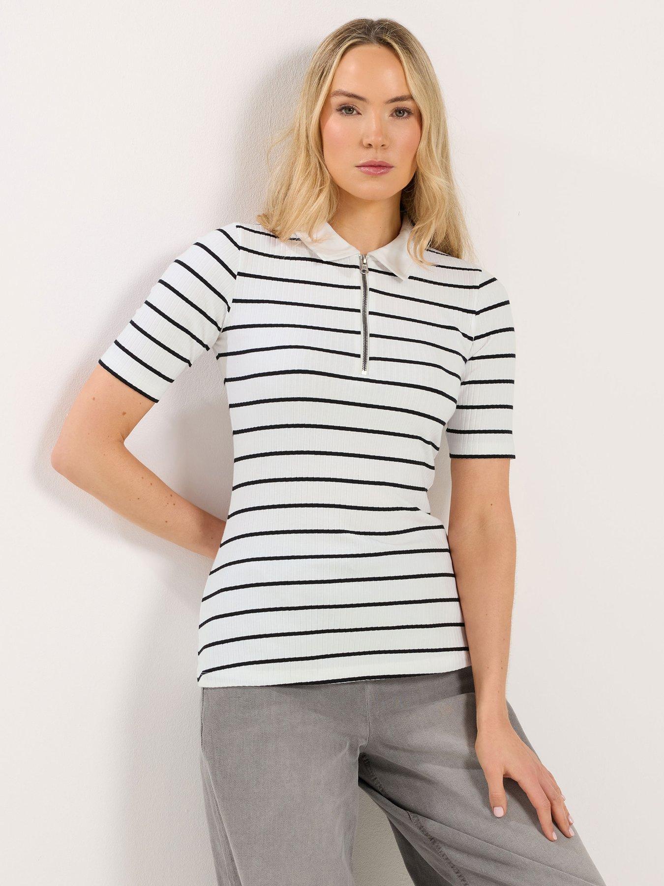 long-tall-sally-tall-zip-neck-stripe-ribbed-t-shirt