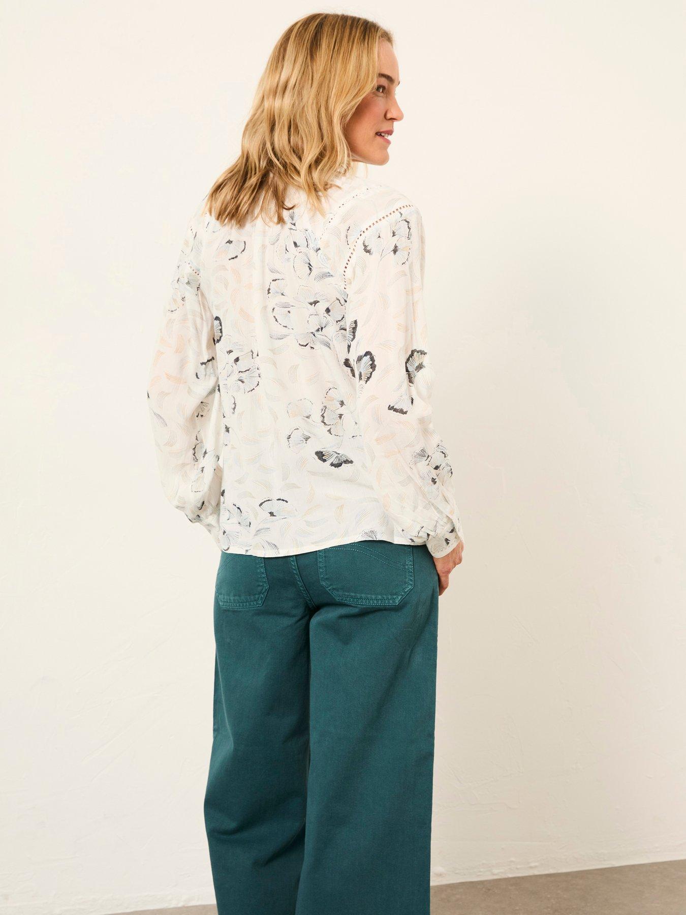 Image 2 of 5 of FatFace Orla Genko Blouse - Ivory