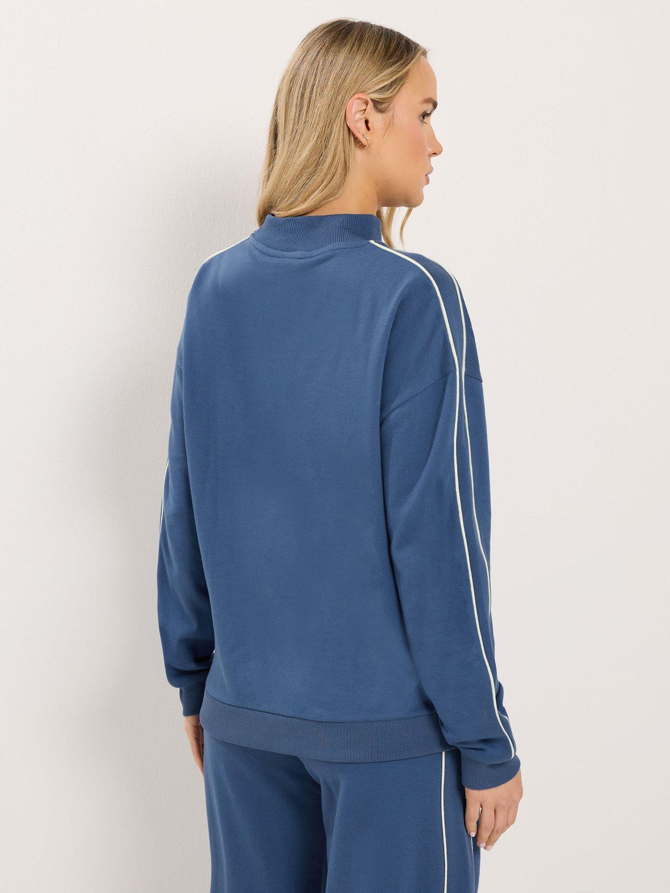  image of long-tall-sally-tall-high-neck-pipe-sweat