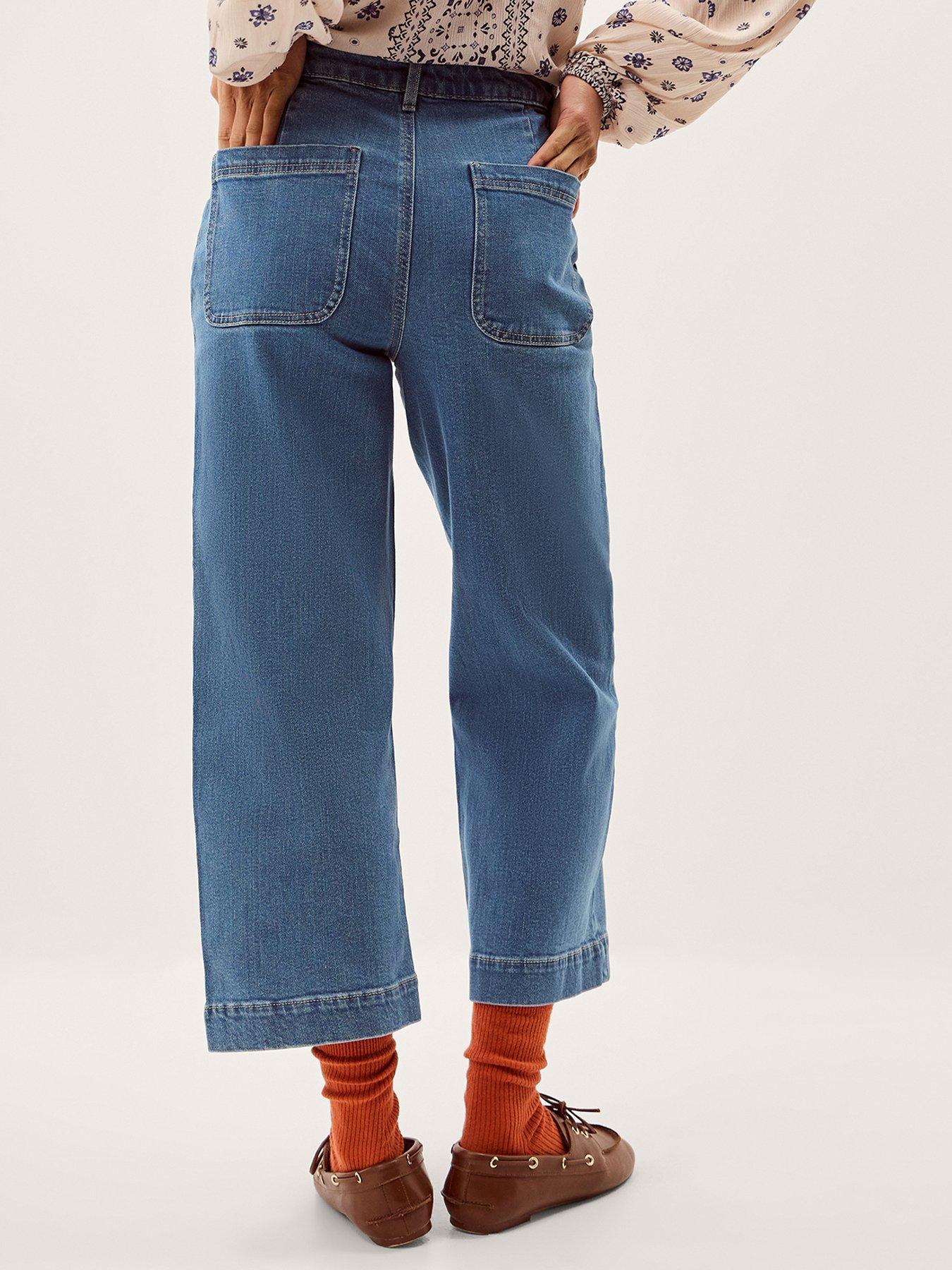  image of monsoon-arlo-cropped-jeans-blue