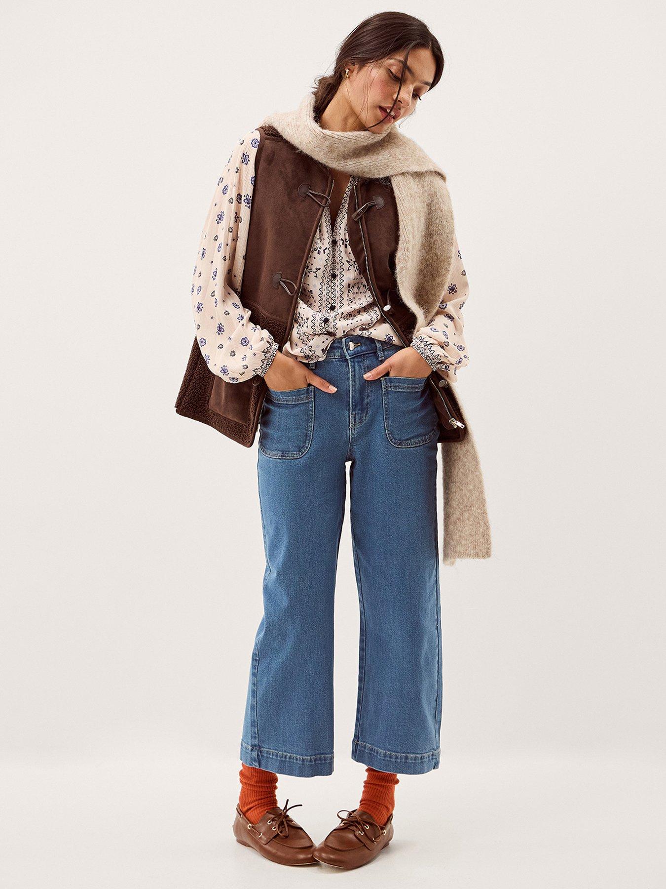  image of monsoon-arlo-cropped-jeans-blue