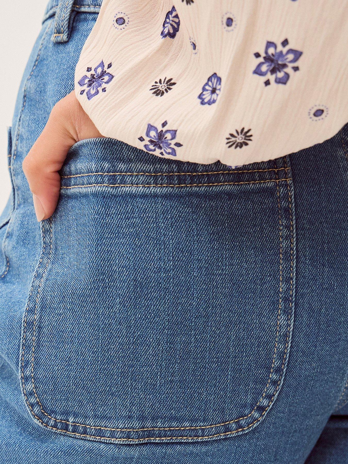  image of monsoon-arlo-cropped-jeans-blue