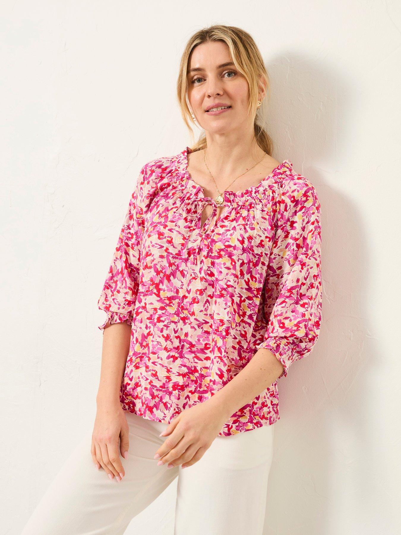 Image 3 of 5 of FatFace Kira Confetti Blouse - Multi
