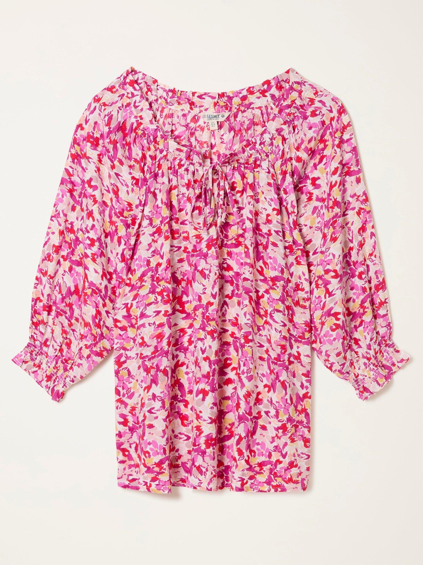 Image 5 of 5 of FatFace Kira Confetti Blouse - Multi