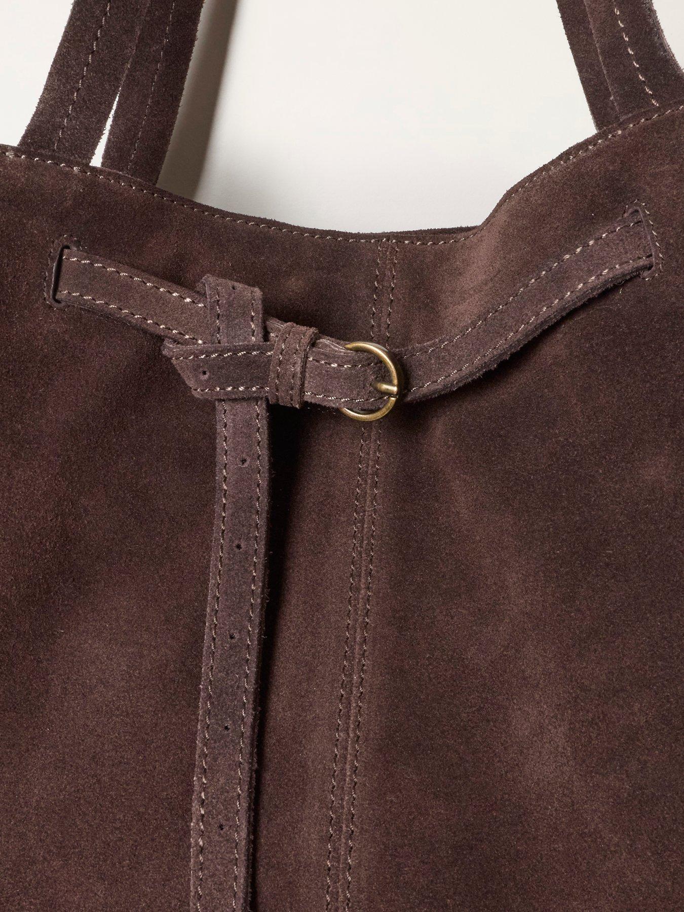  image of fatface-slouchy-tote-chocolate-brown