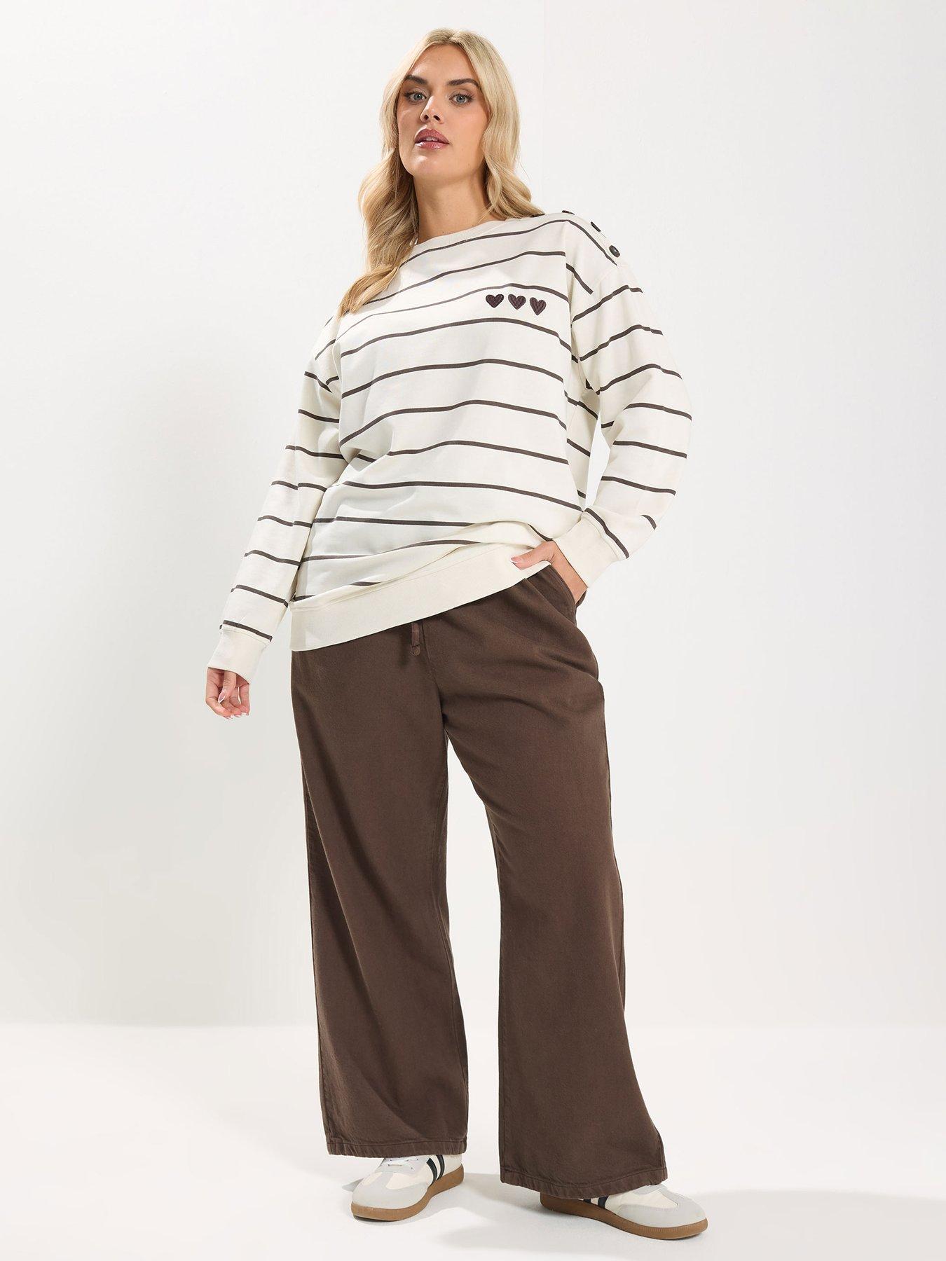  image of yours-curve-pull-on-wide-leg-jean