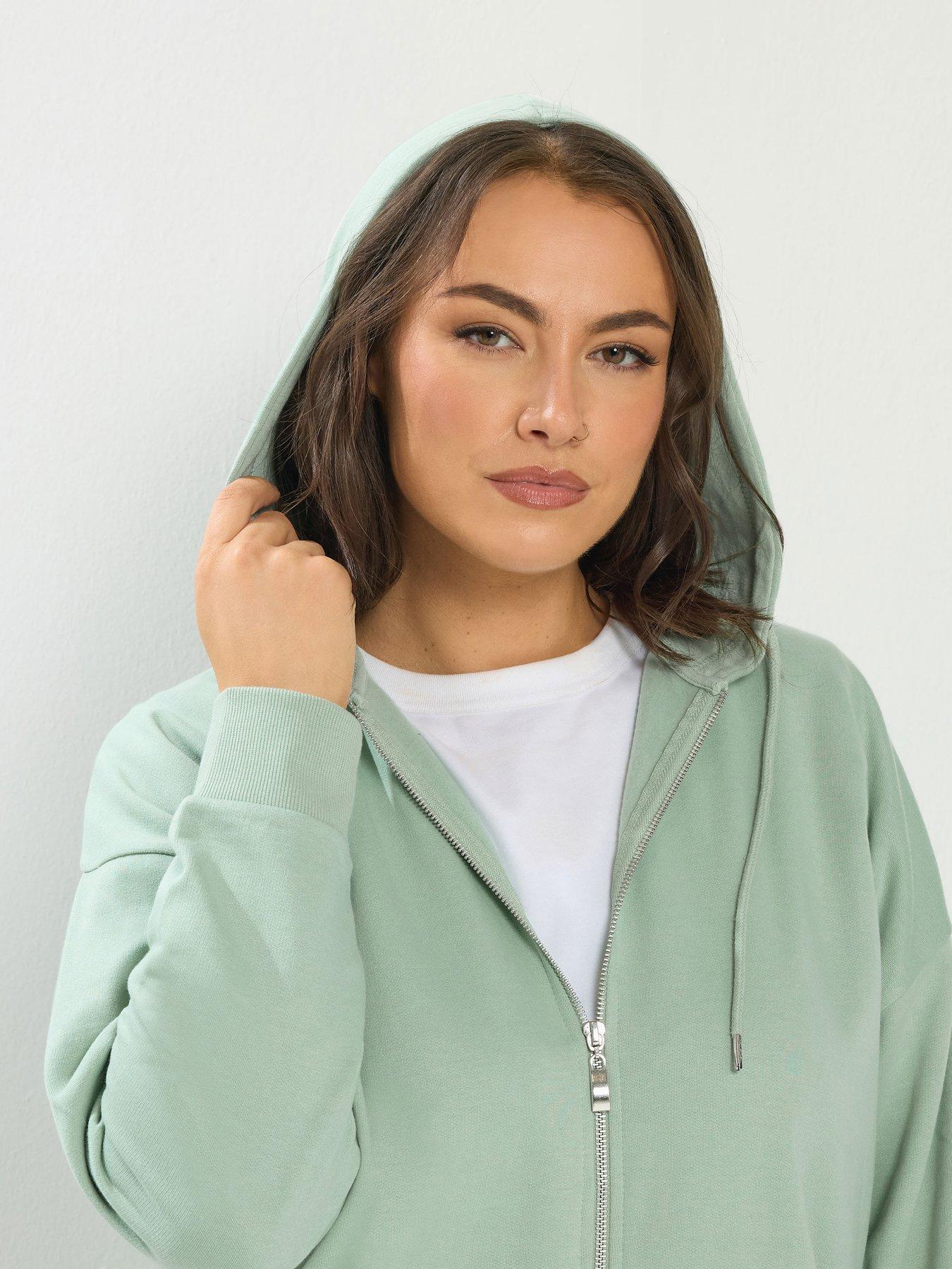  image of yours-curve-longline-hoodie