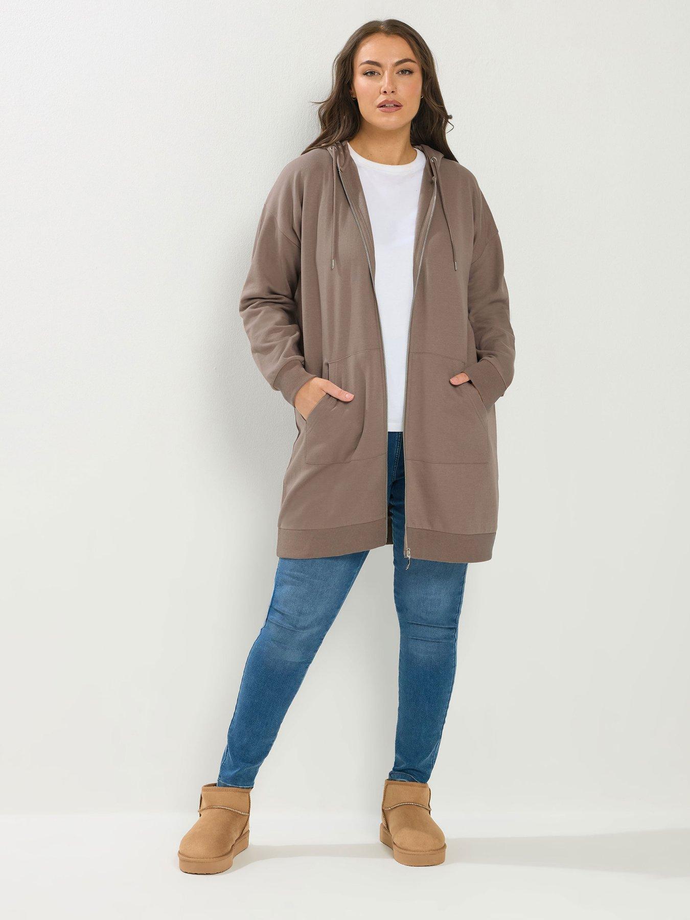  image of yours-curve-longline-hoodie