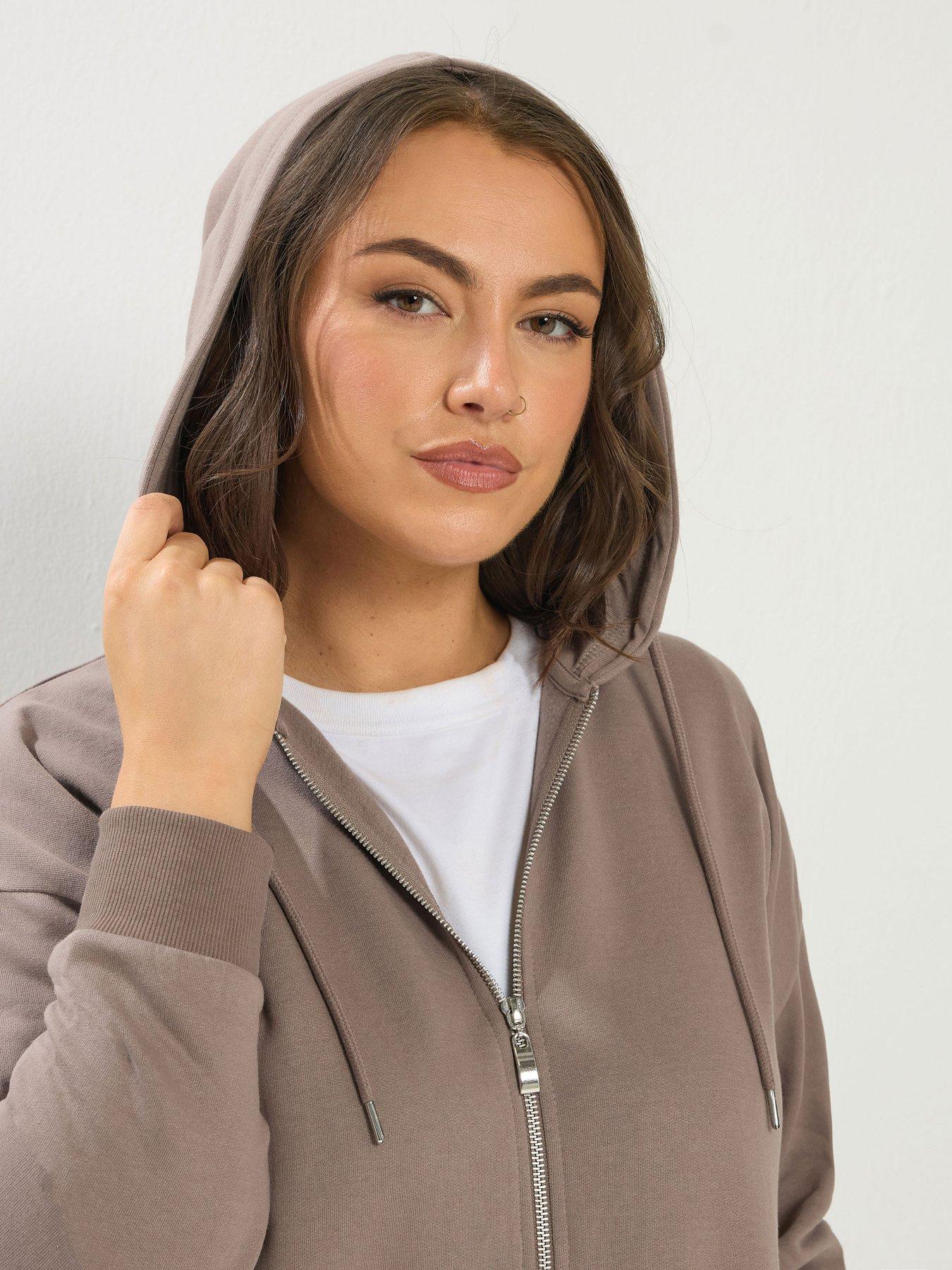  image of yours-curve-longline-hoodie