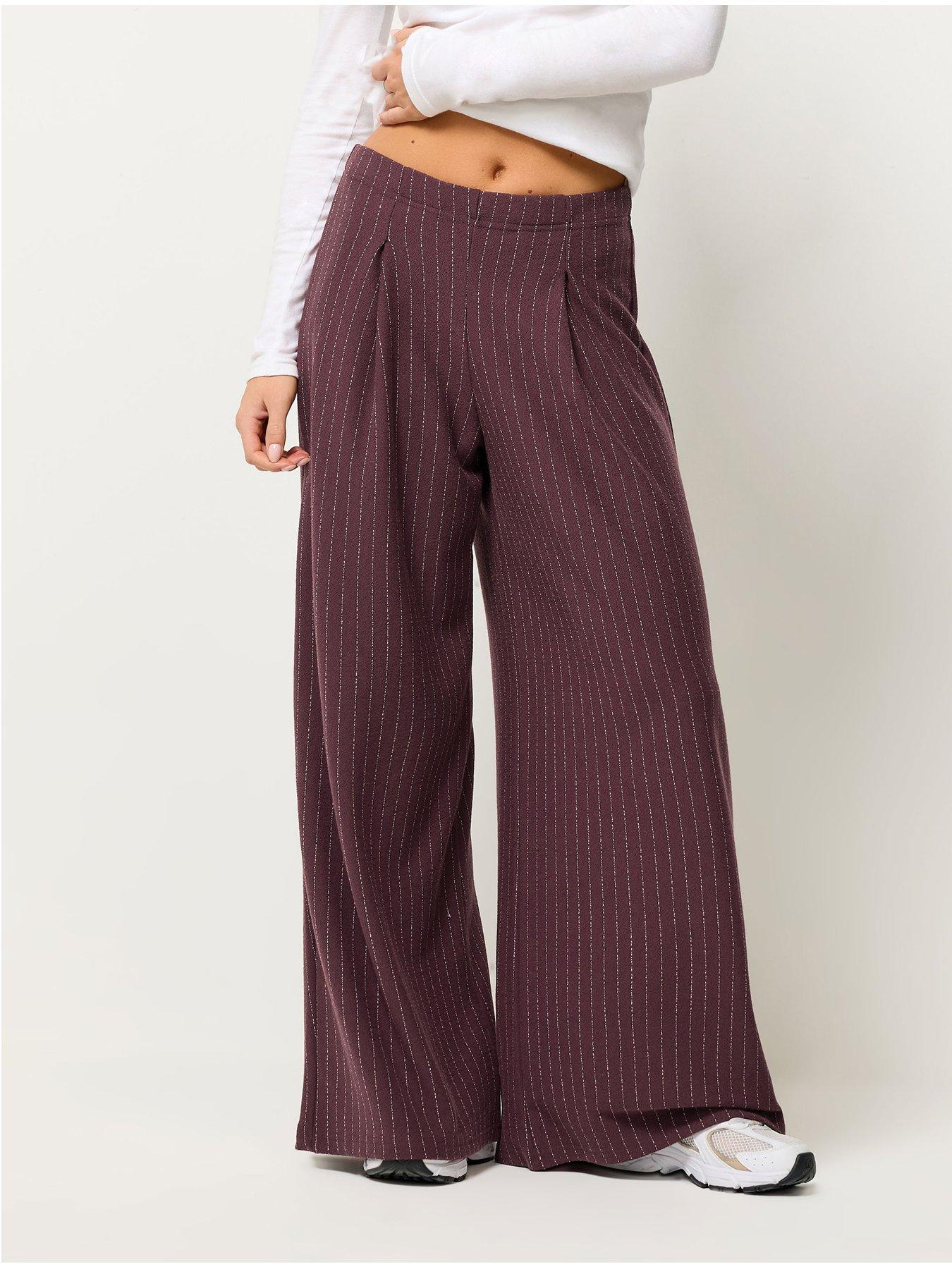 pixiegirl-petite-pinstripe-palazzo-wide-leg-trousers-red