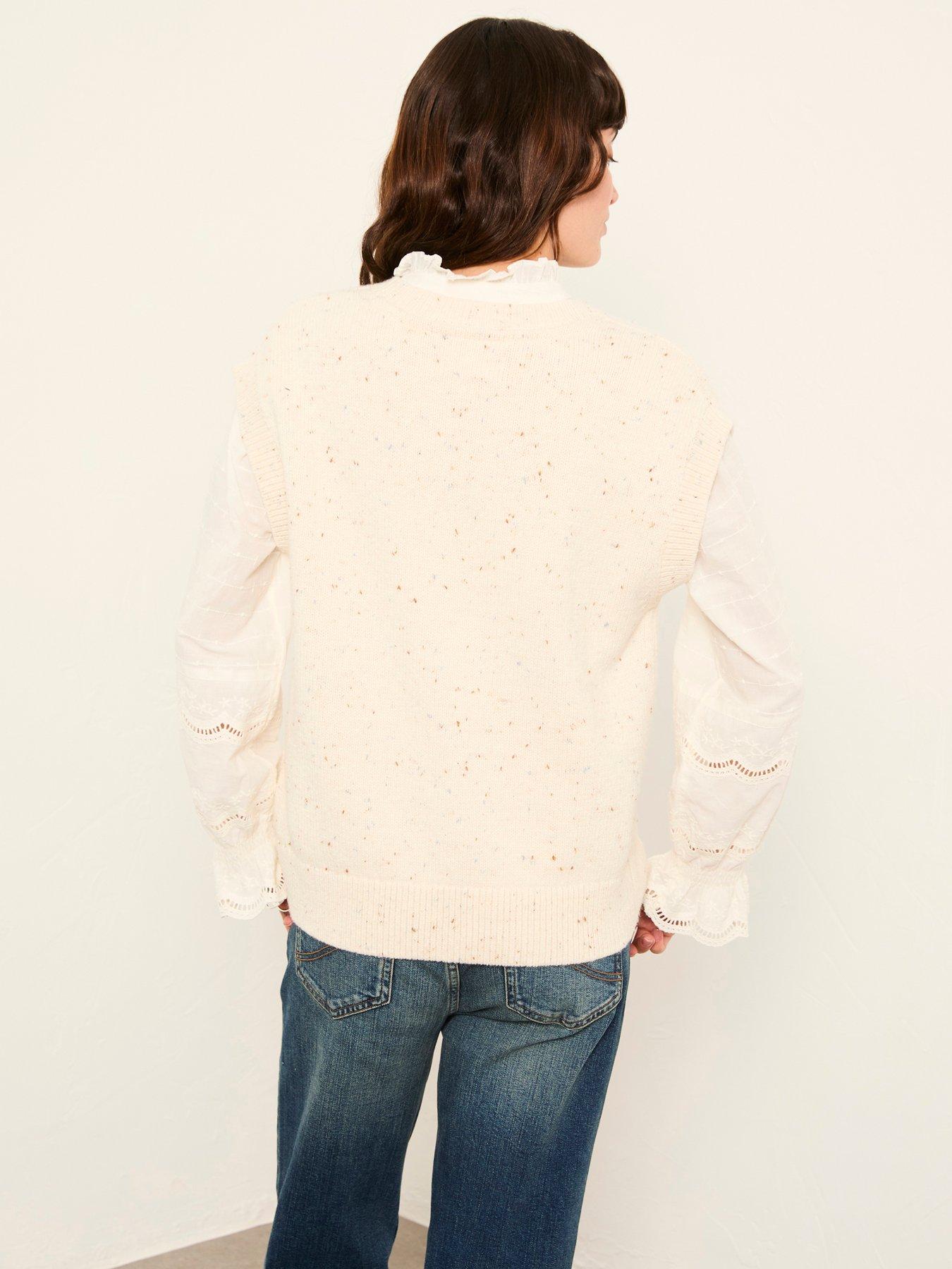 Image 2 of 6 of FatFace Remi Tank - Ivory