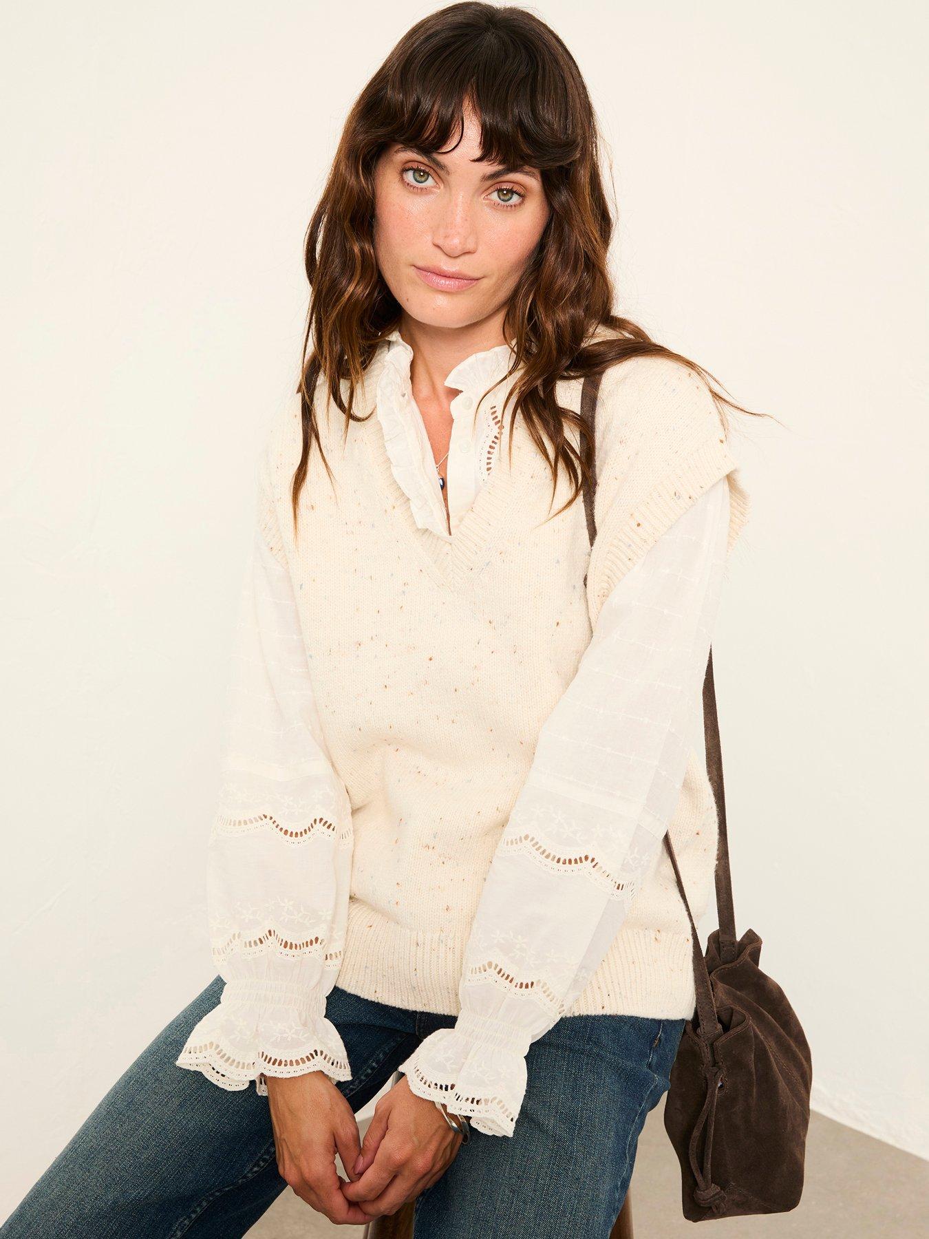 Image 3 of 6 of FatFace Remi Tank - Ivory
