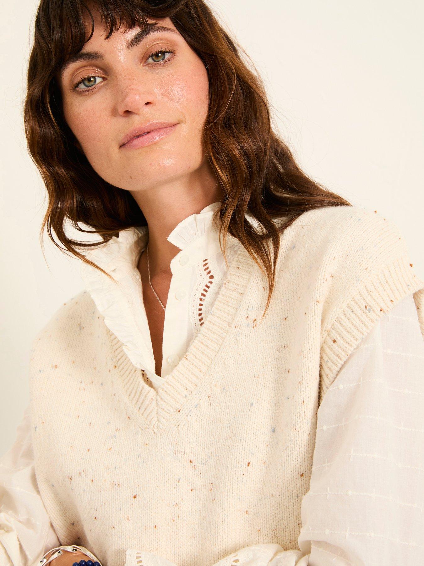 Image 4 of 6 of FatFace Remi Tank - Ivory