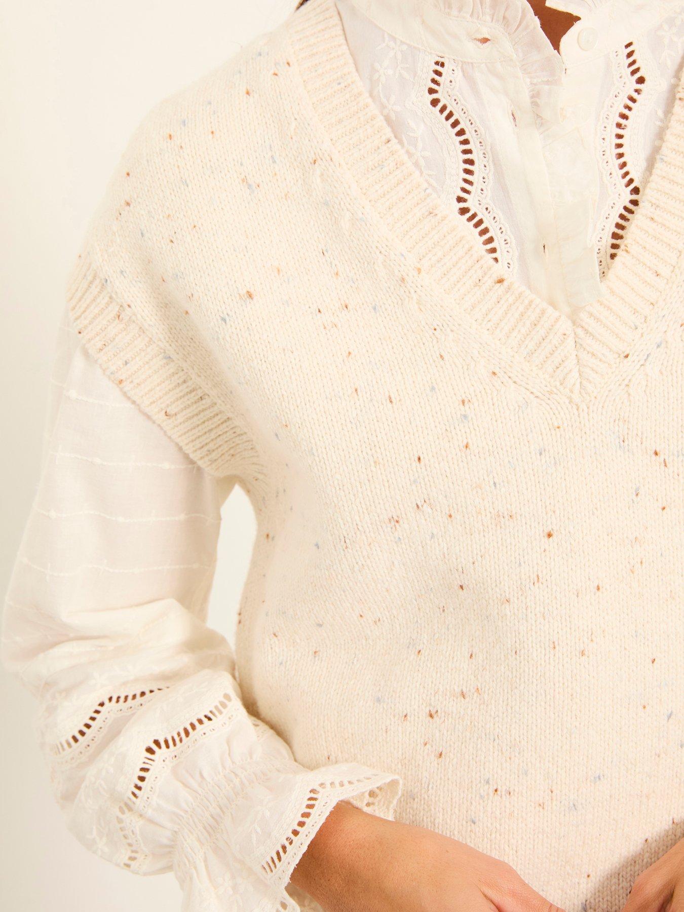 Image 5 of 6 of FatFace Remi Tank - Ivory