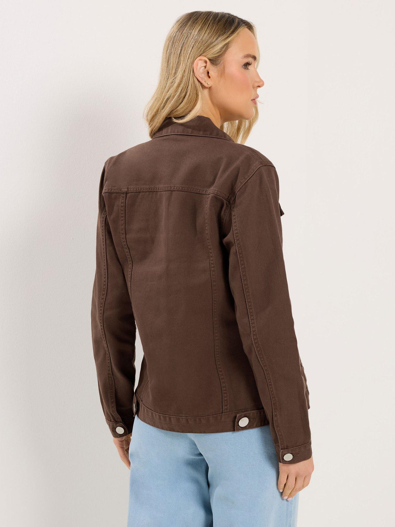  image of long-tall-sally-tall-denim-jacket