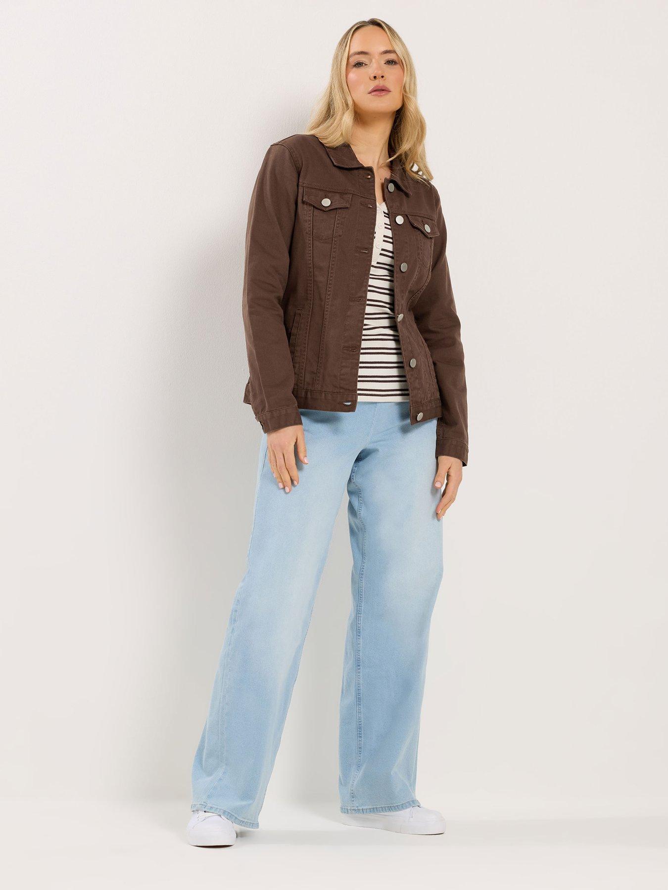  image of long-tall-sally-tall-denim-jacket