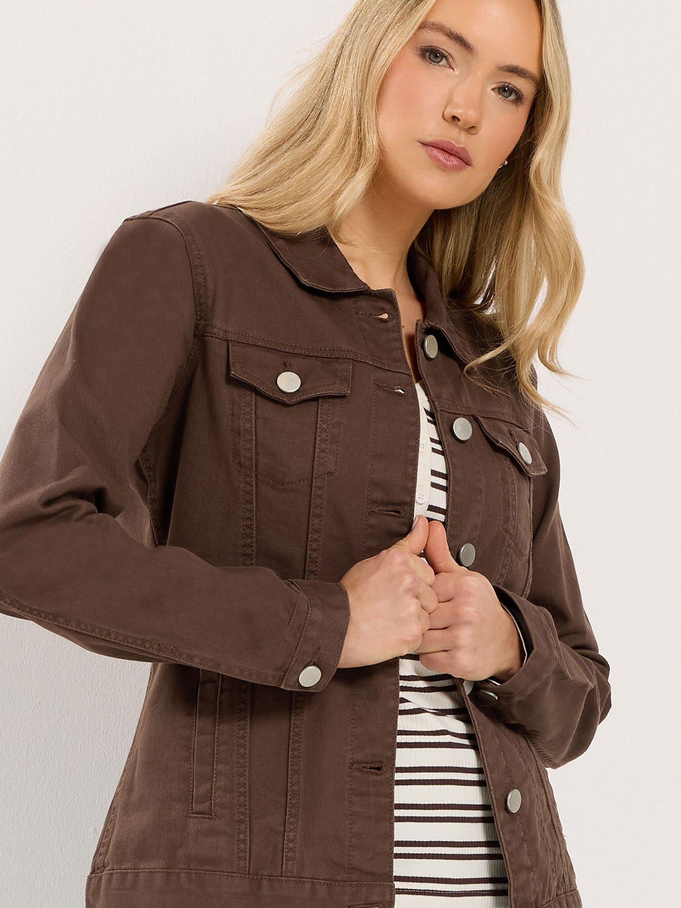  image of long-tall-sally-tall-denim-jacket