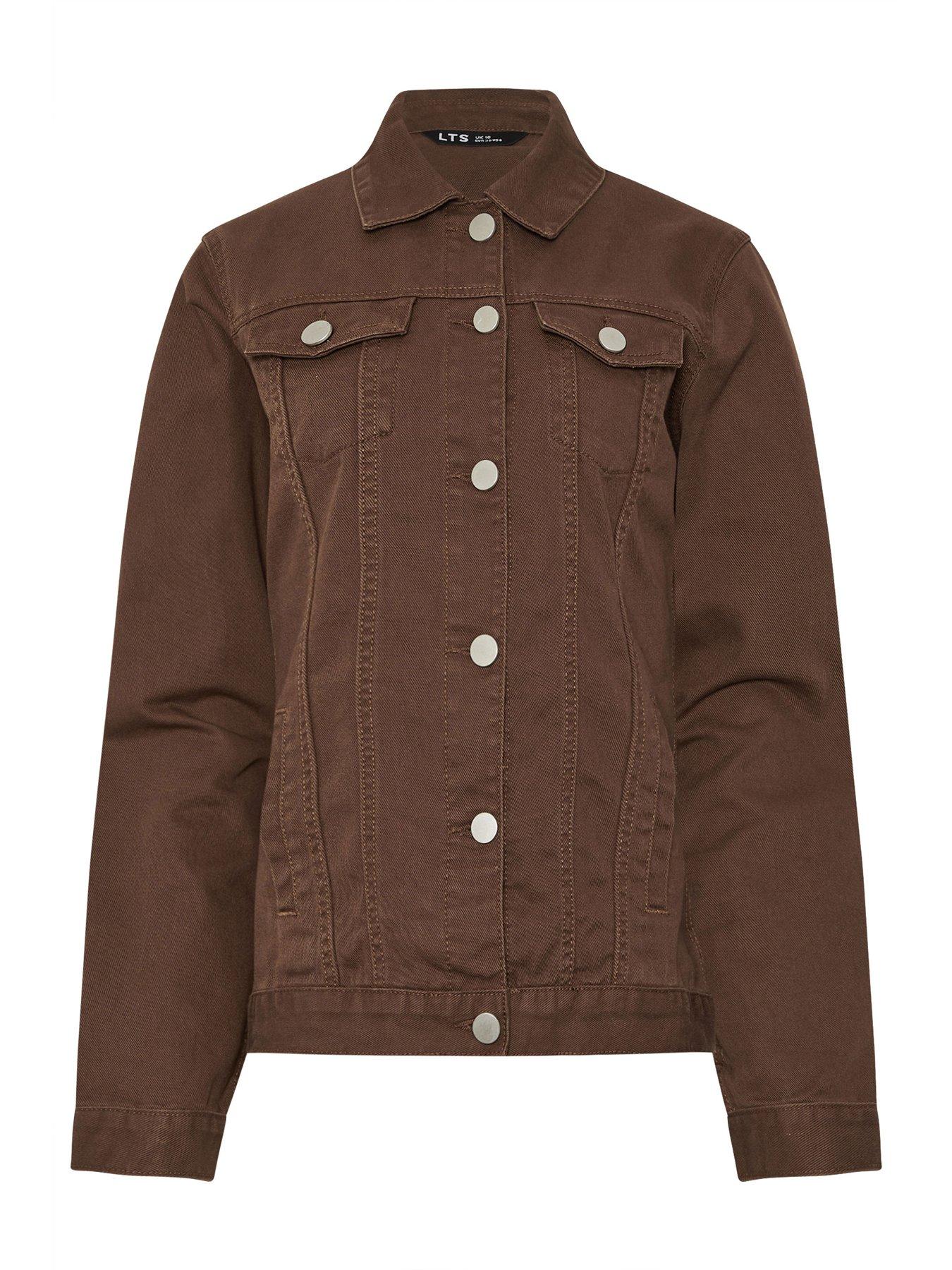  image of long-tall-sally-tall-denim-jacket