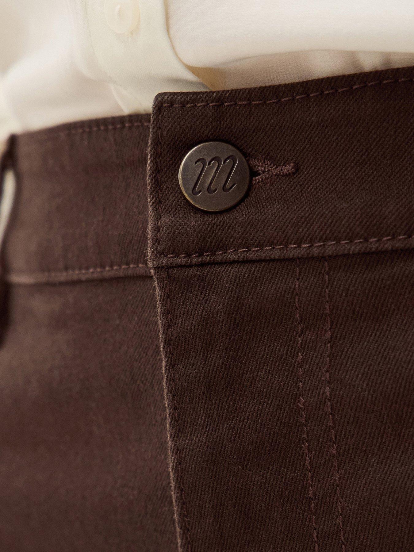 Image 4 of 5 of Monsoon Lacey Barrel Jean - Brown