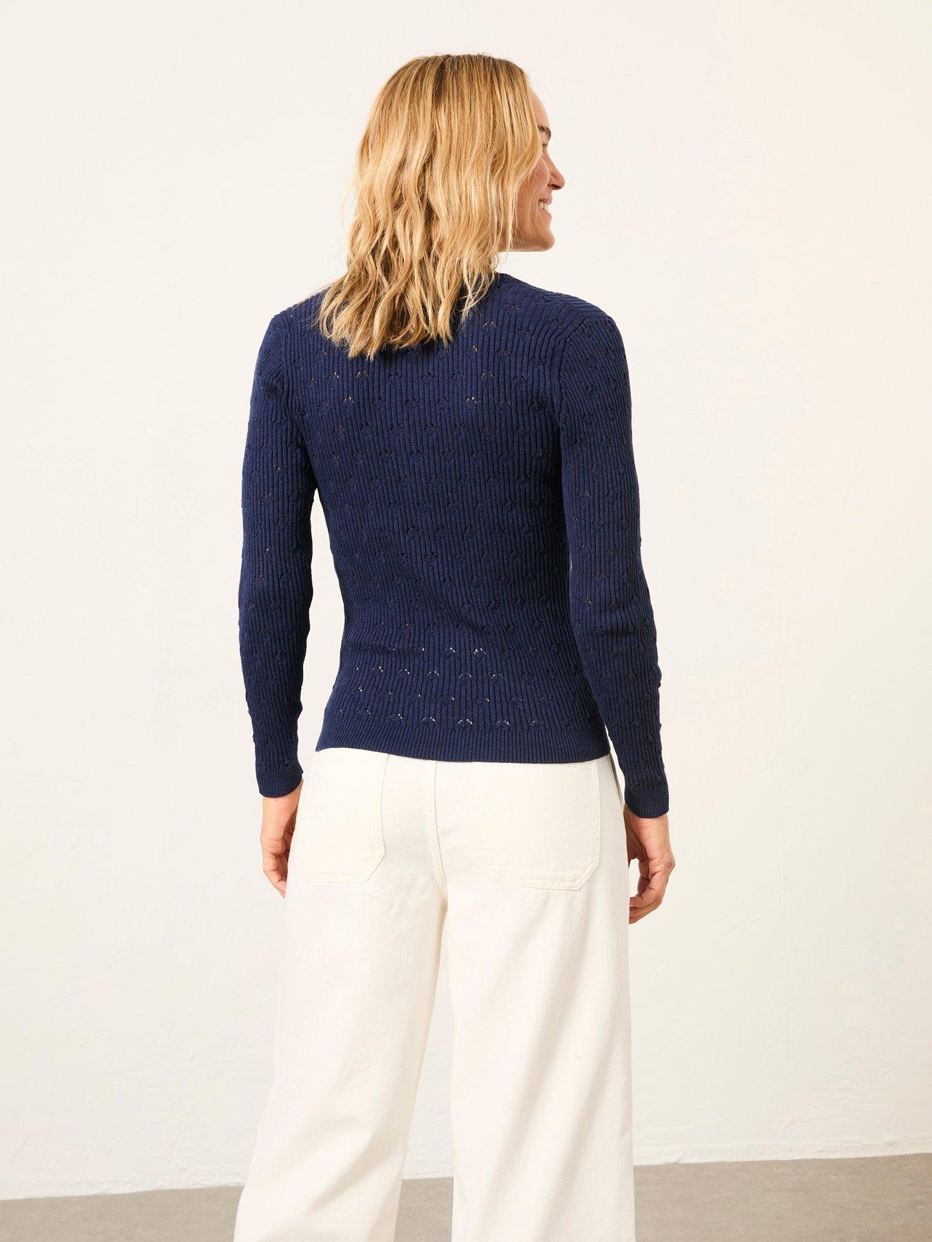  image of fatface-hove-crop-trouser-white