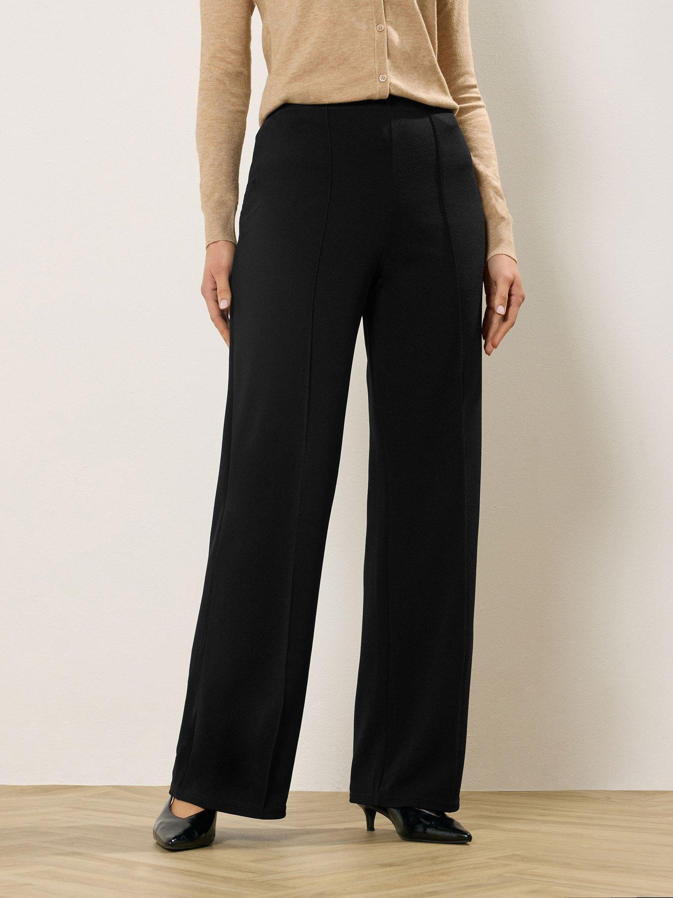 Long Tall Sally Tall Seamed Wide Leg Trouser 34"
