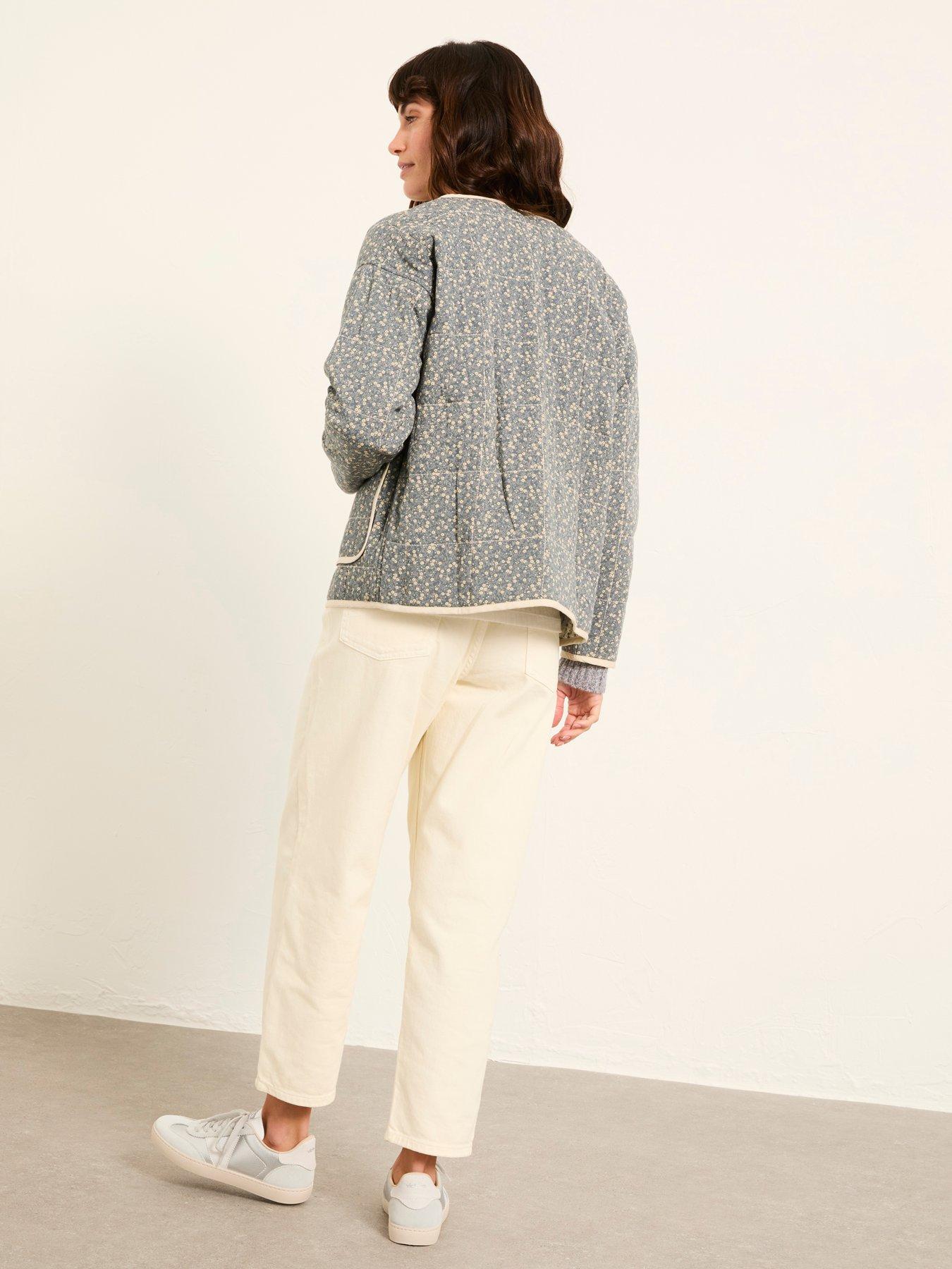  image of fatface-milly-quilted-jacket-blue