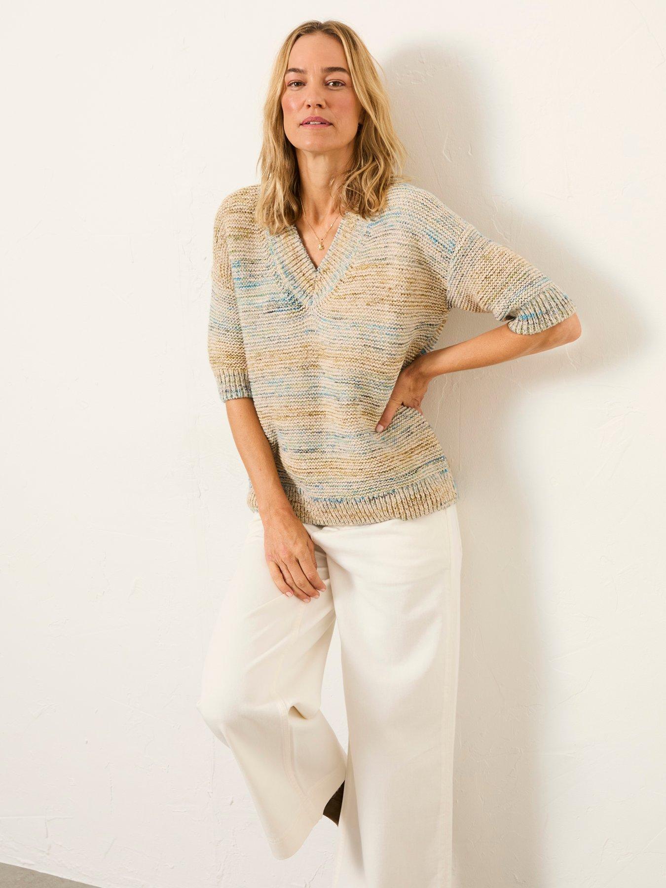 FatFace Tilly Top - Neutral
