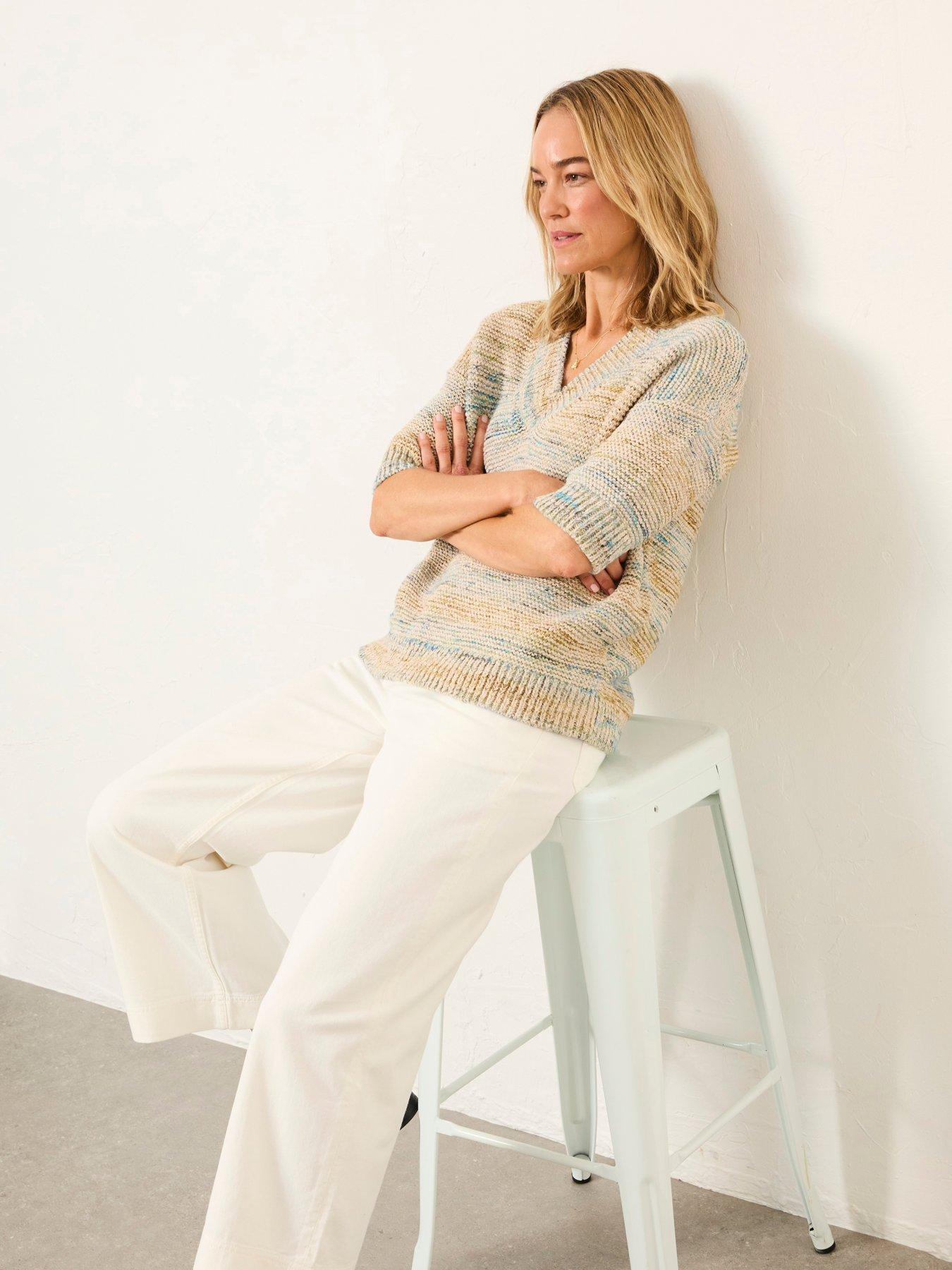  image of fatface-tilly-top-neutral