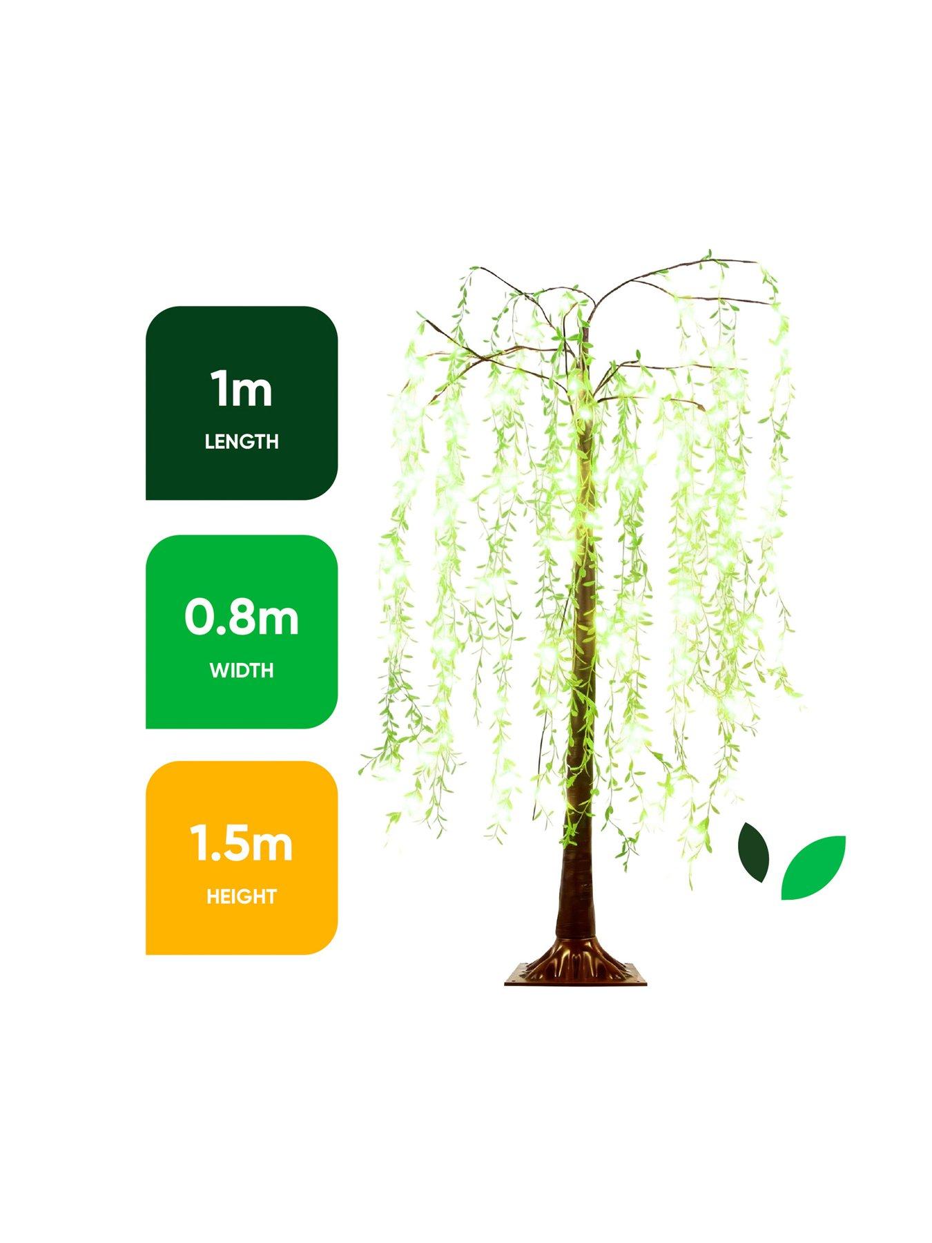 Image 3 of 7 of Streetwize 1.5M Solar Willow Tree Lights