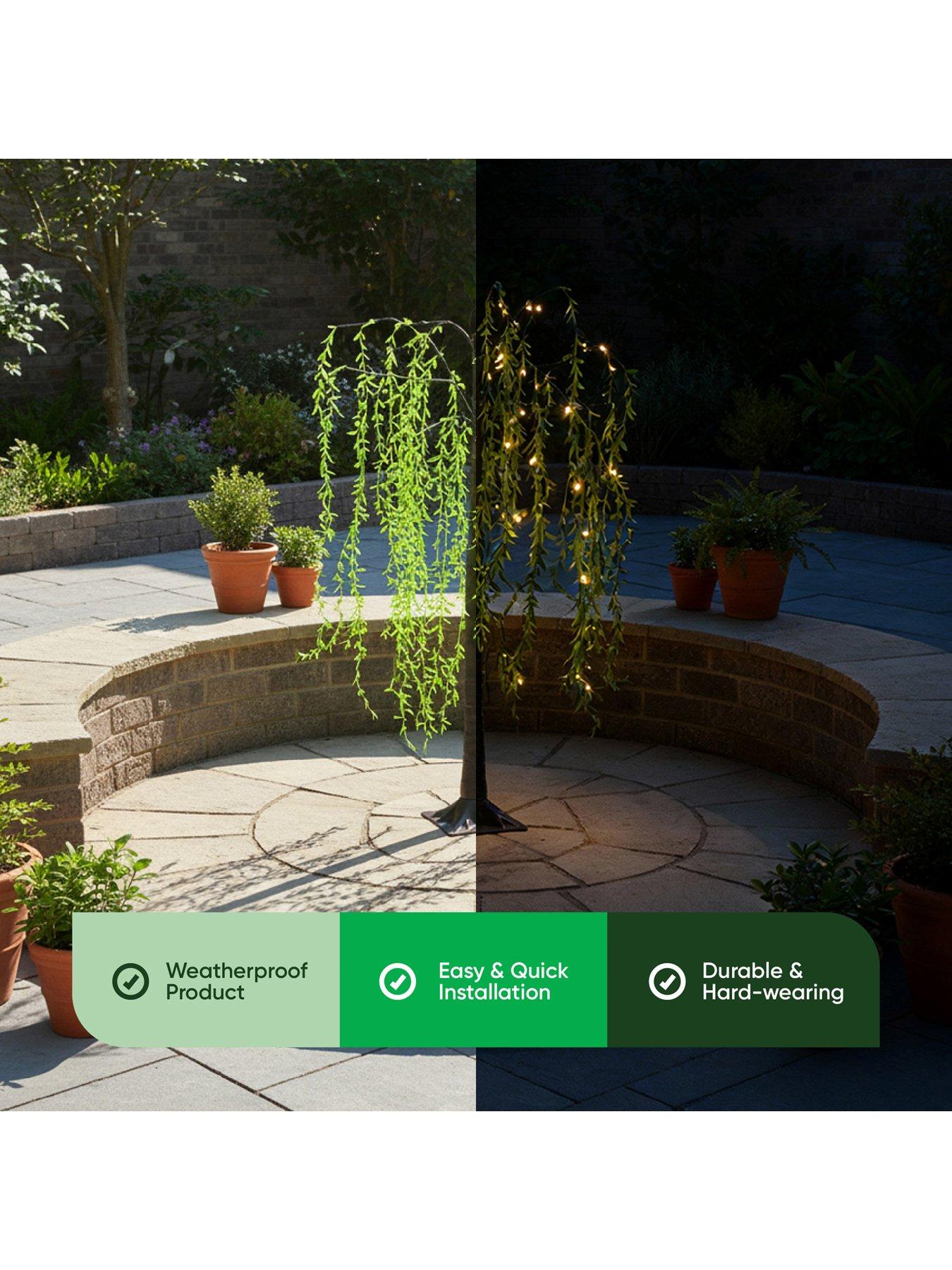Image 4 of 7 of Streetwize 1.5M Solar Willow Tree Lights