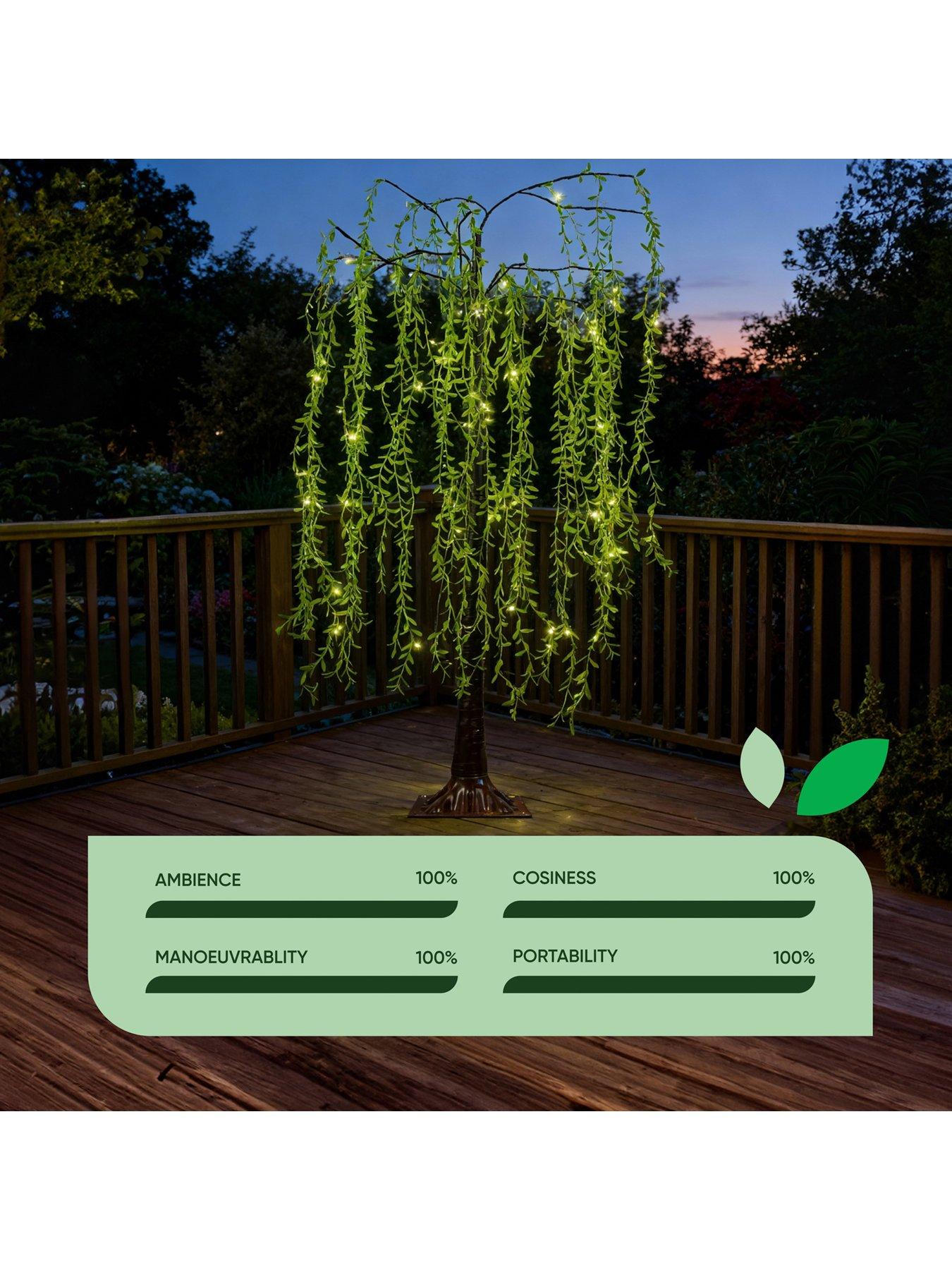 Image 6 of 7 of Streetwize 1.5M Solar Willow Tree Lights