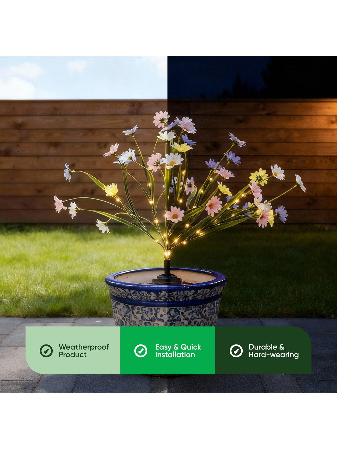 Image 4 of 7 of Streetwize Solar  Wild Chrysanthemum Flowers Lights