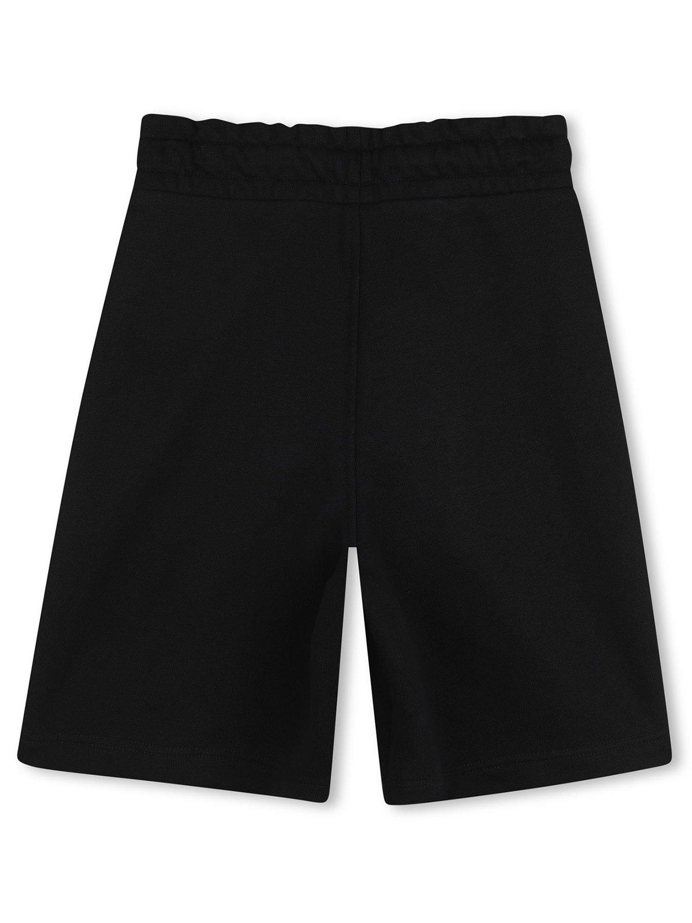  image of boss-boys-logo-shorts-black