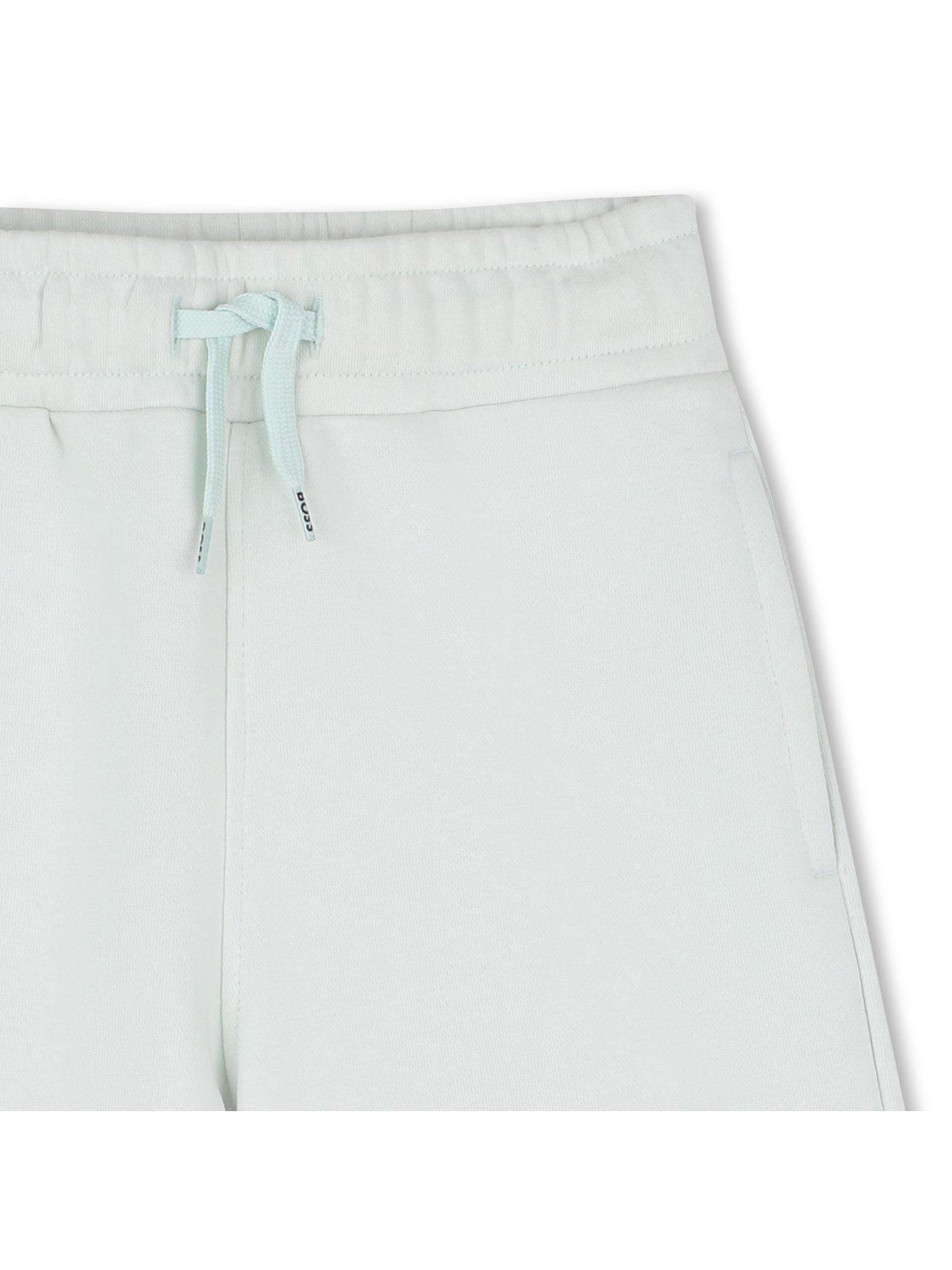 Image 4 of 4 of BOSS Boys Logo Shorts - Light Green