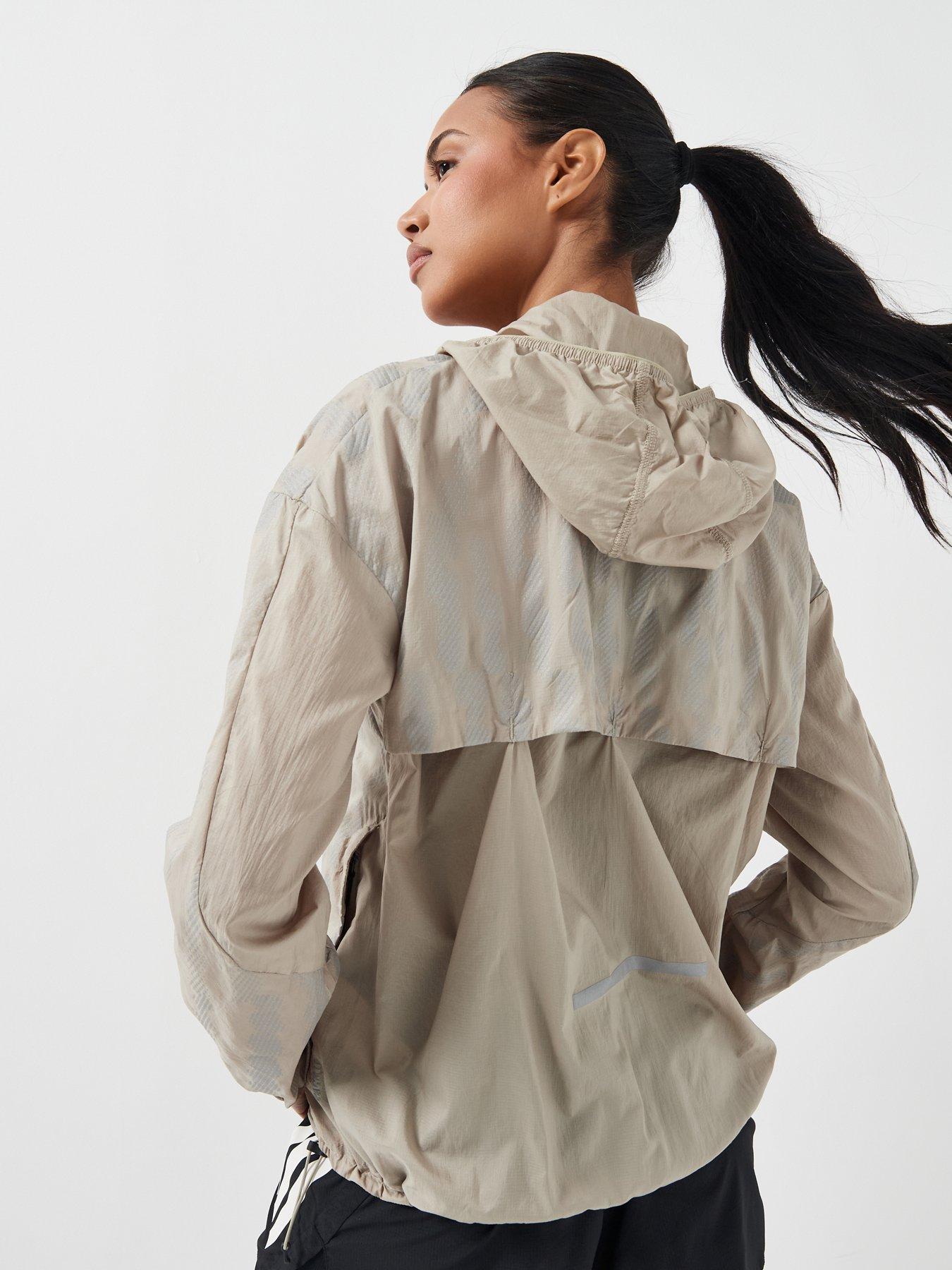 Image 2 of 6 of adidas Womens Running Adi365 Climacool Jacket - Beige